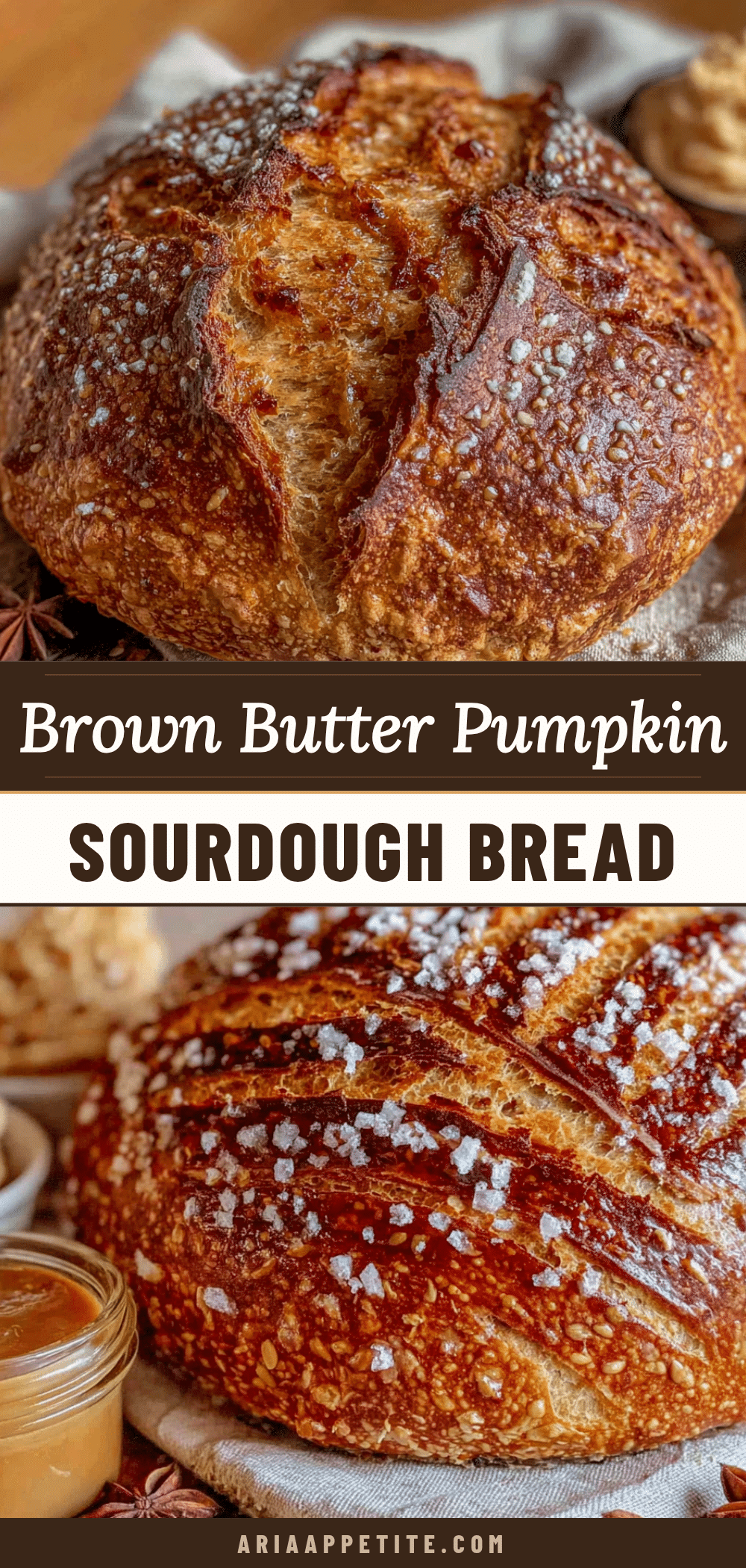 brown butter pumpkin sourdough bread recipe