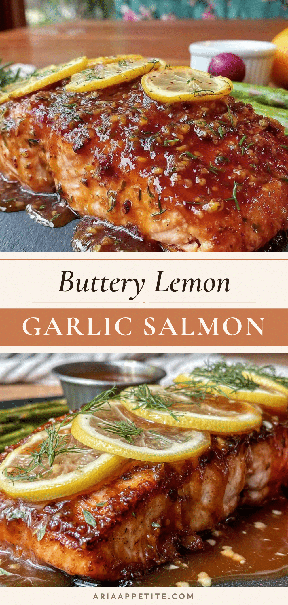 buttery lemon garlic salmon recipe