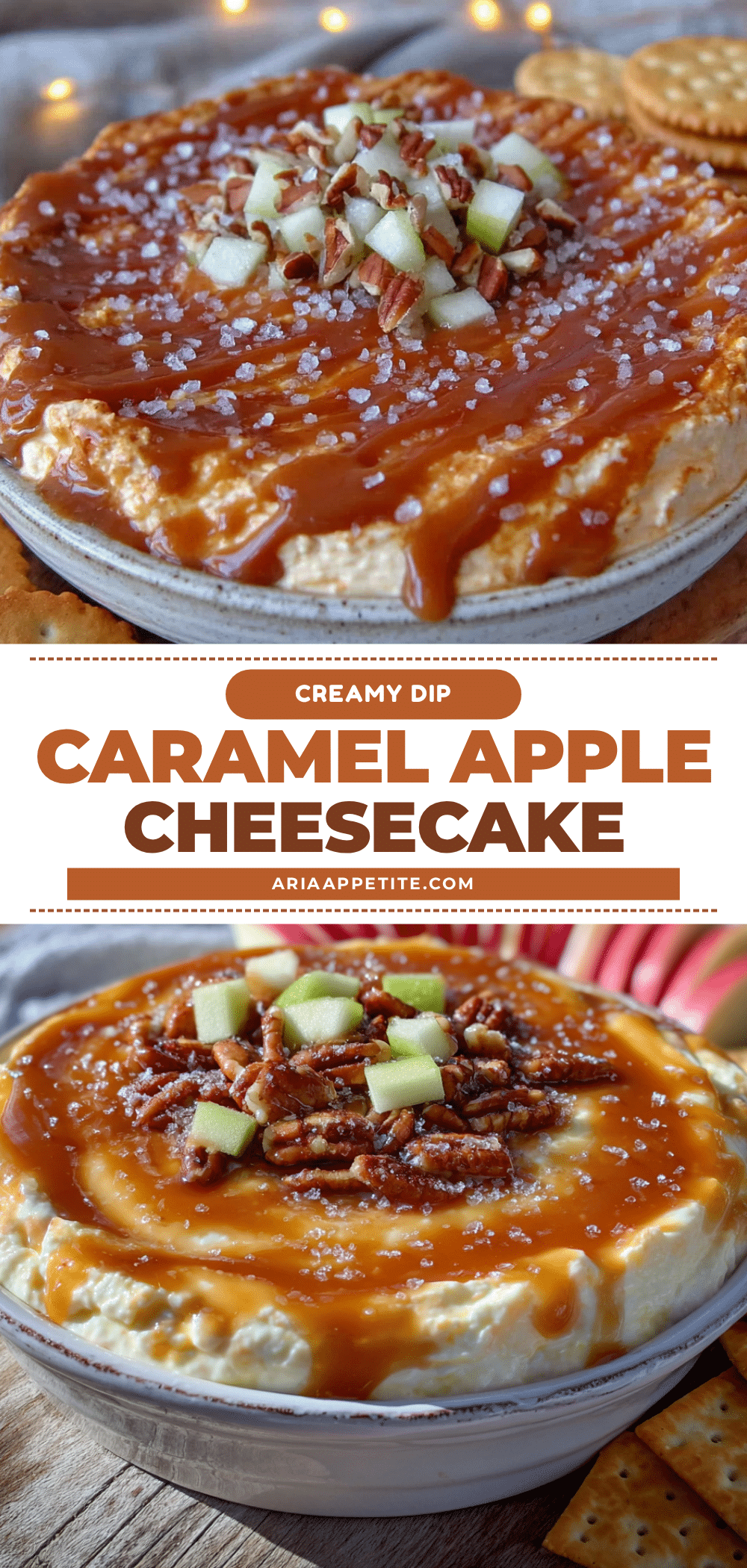 caramel apple cheesecake dip recipe