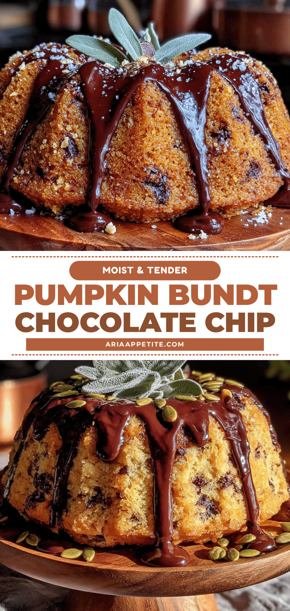 chocolate chip pumpkin bundt cake recipe