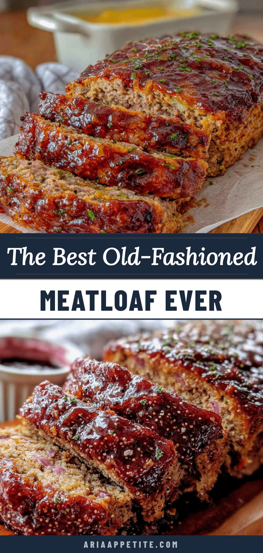 classic old-fashioned meatloaf with brown sugar glaze recipe