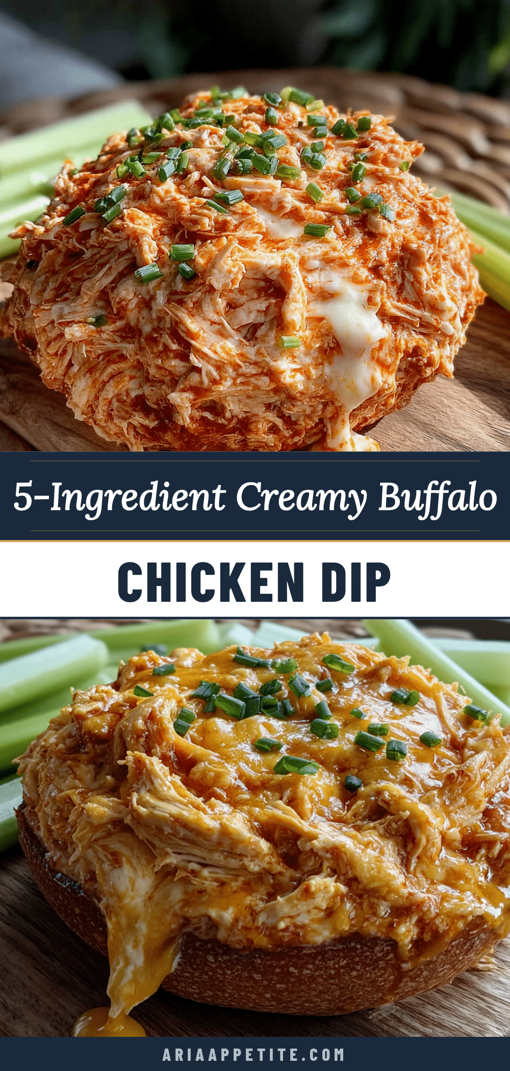 crockpot buffalo chicken dip recipe