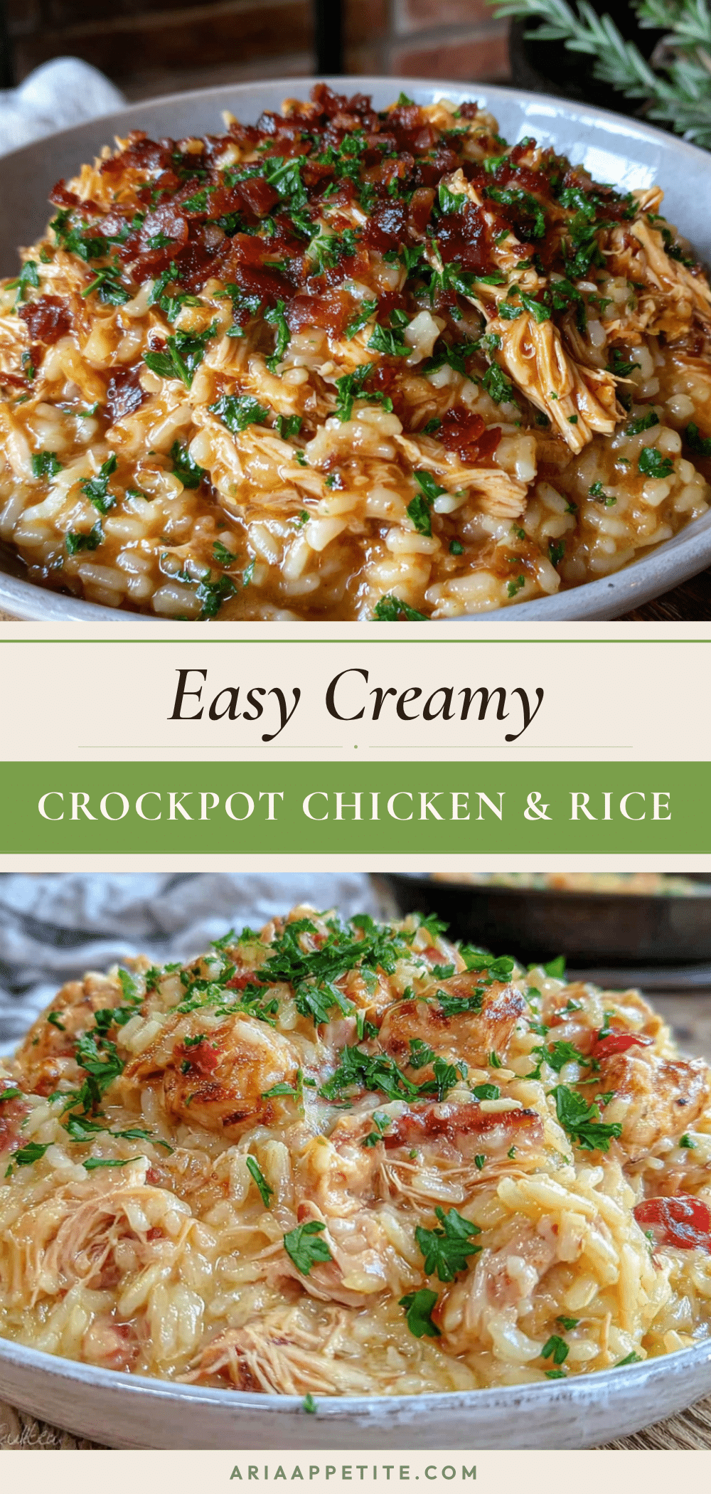 easy crockpot chicken and rice casserole recipe