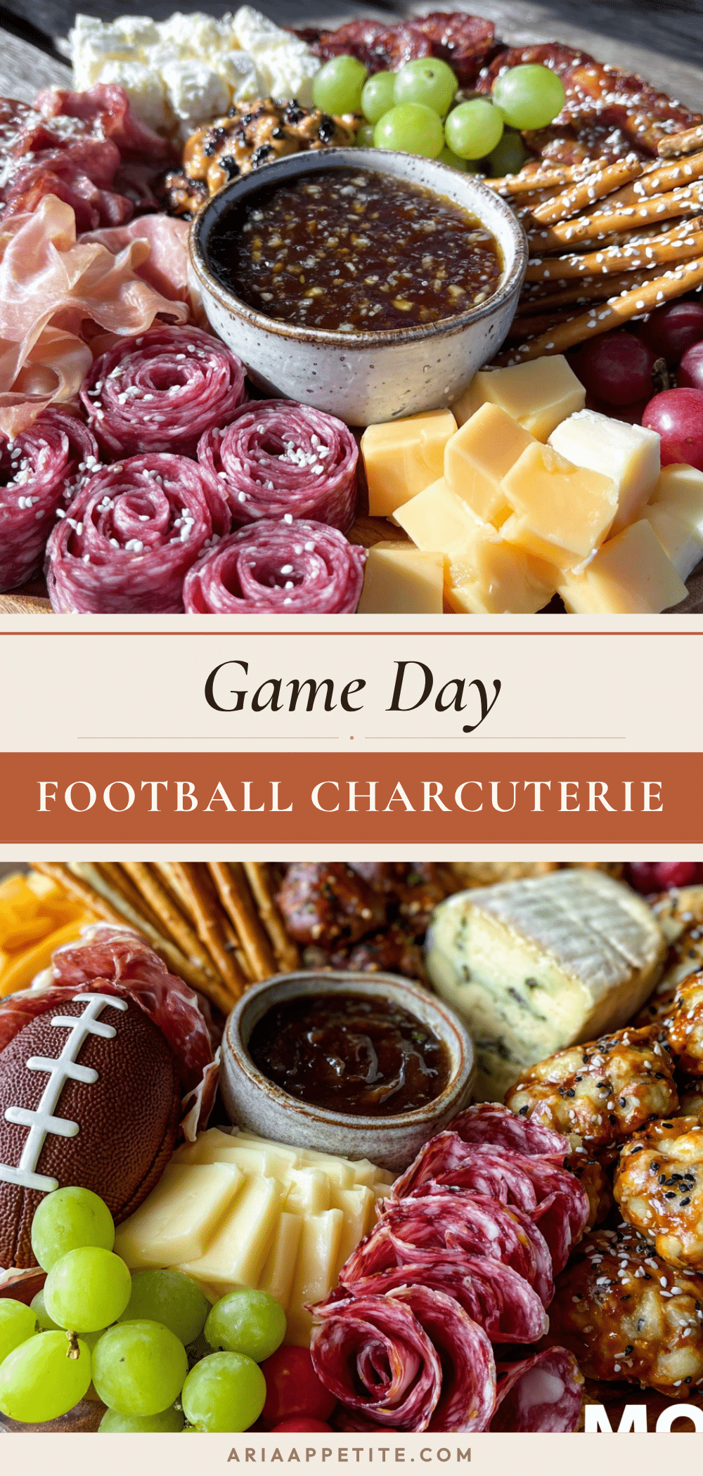 football charcuterie board recipe