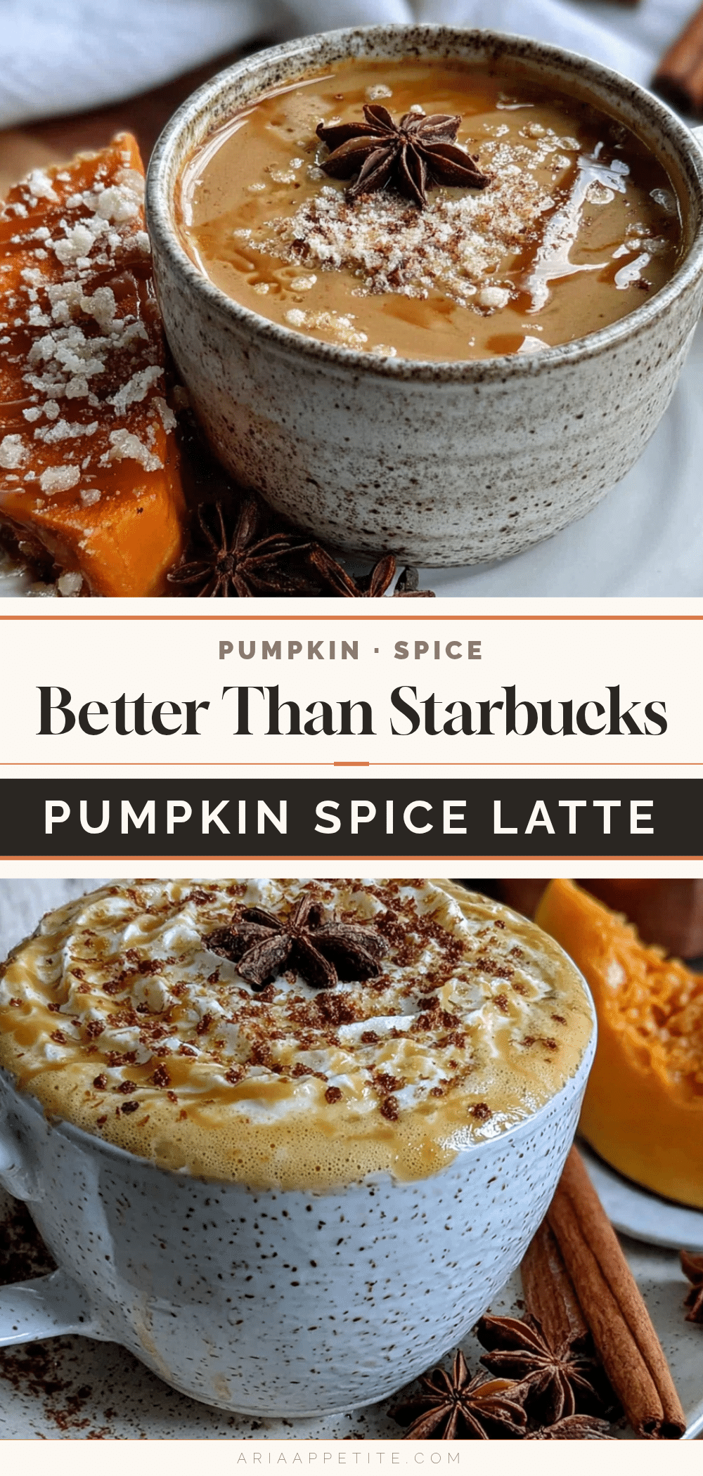 homemade pumpkin spice latte recipe