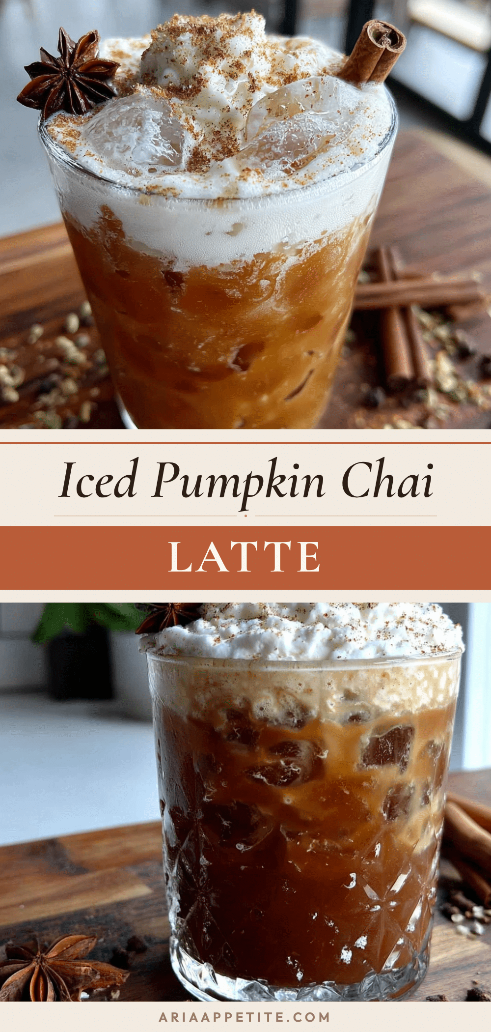 iced pumpkin cream chai latte recipe