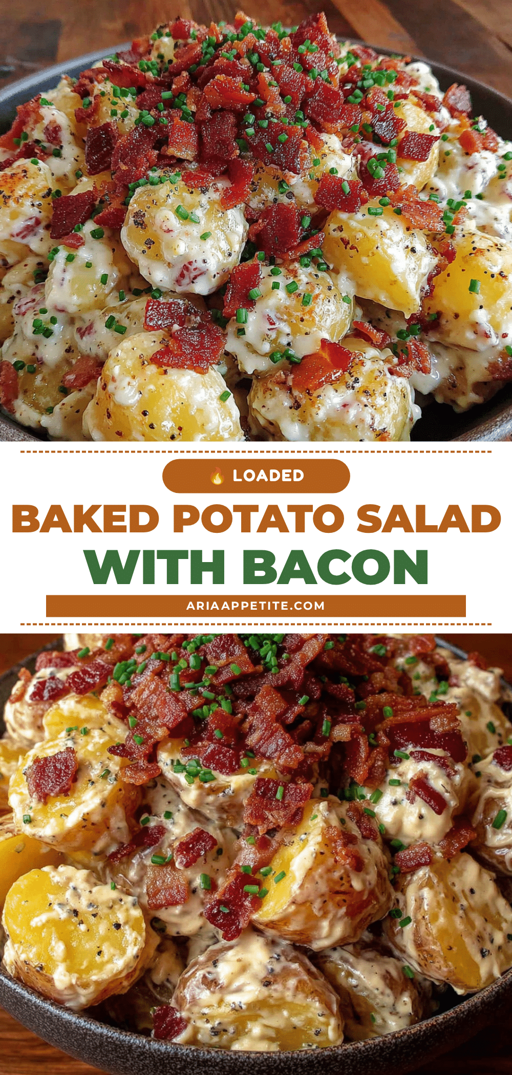 loaded baked potato salad with bacon recipe