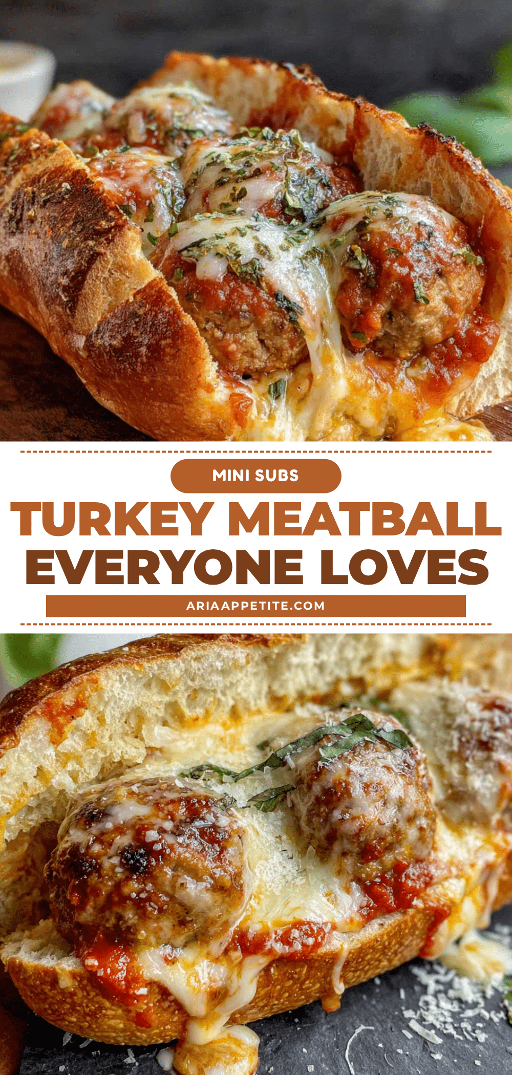 mini turkey meatball subs recipe