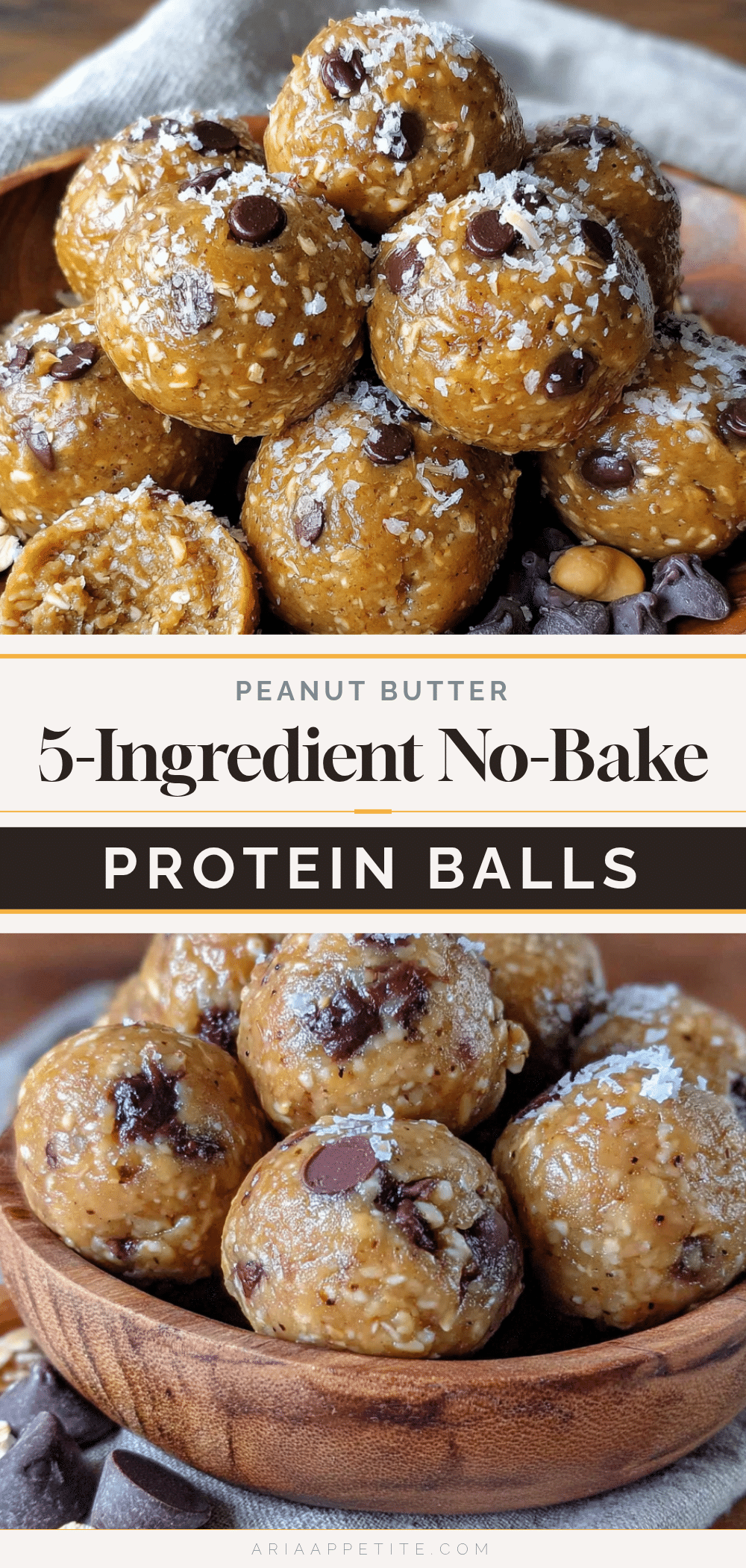no-bake peanut butter protein balls recipe