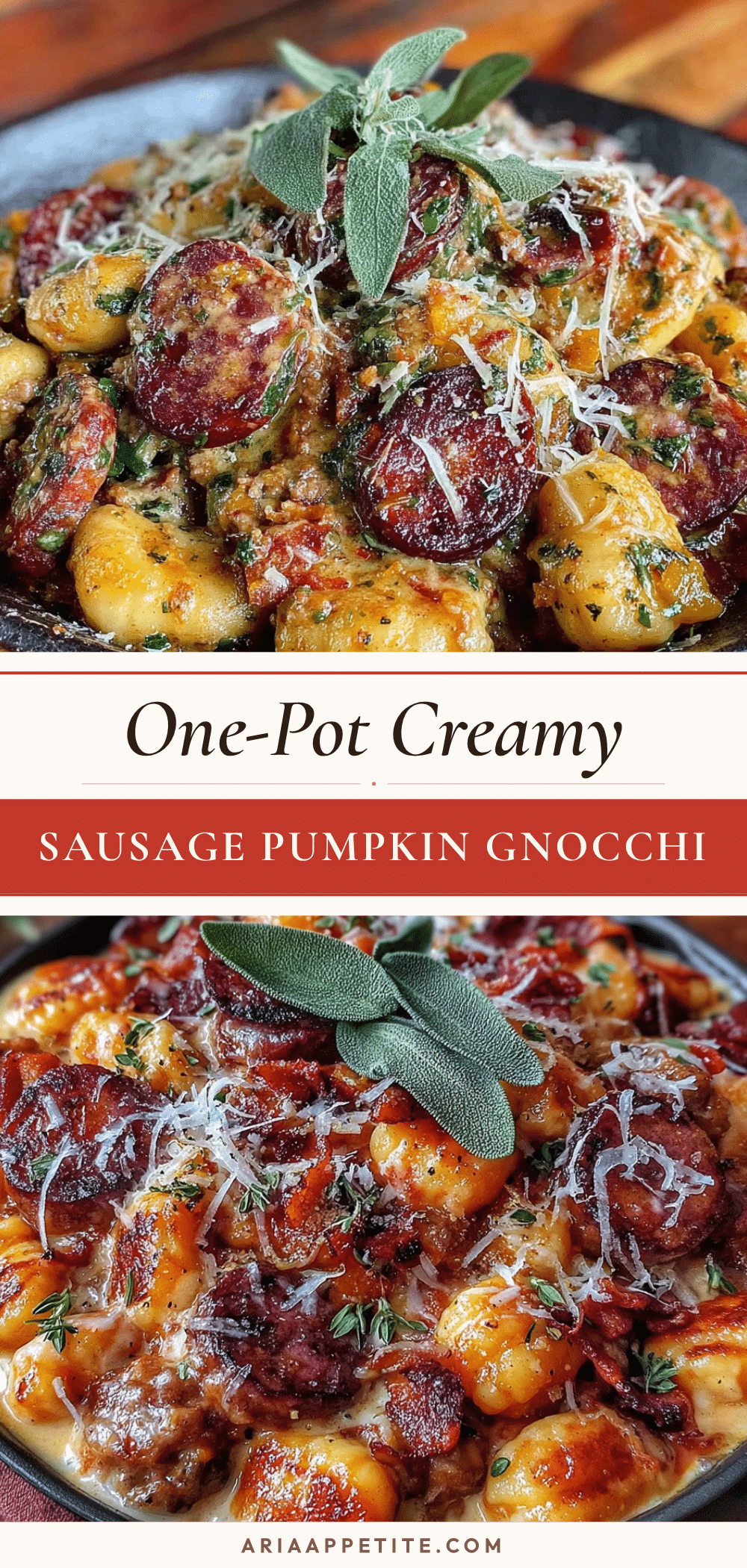 one-pot sausage and pumpkin gnocchi recipe