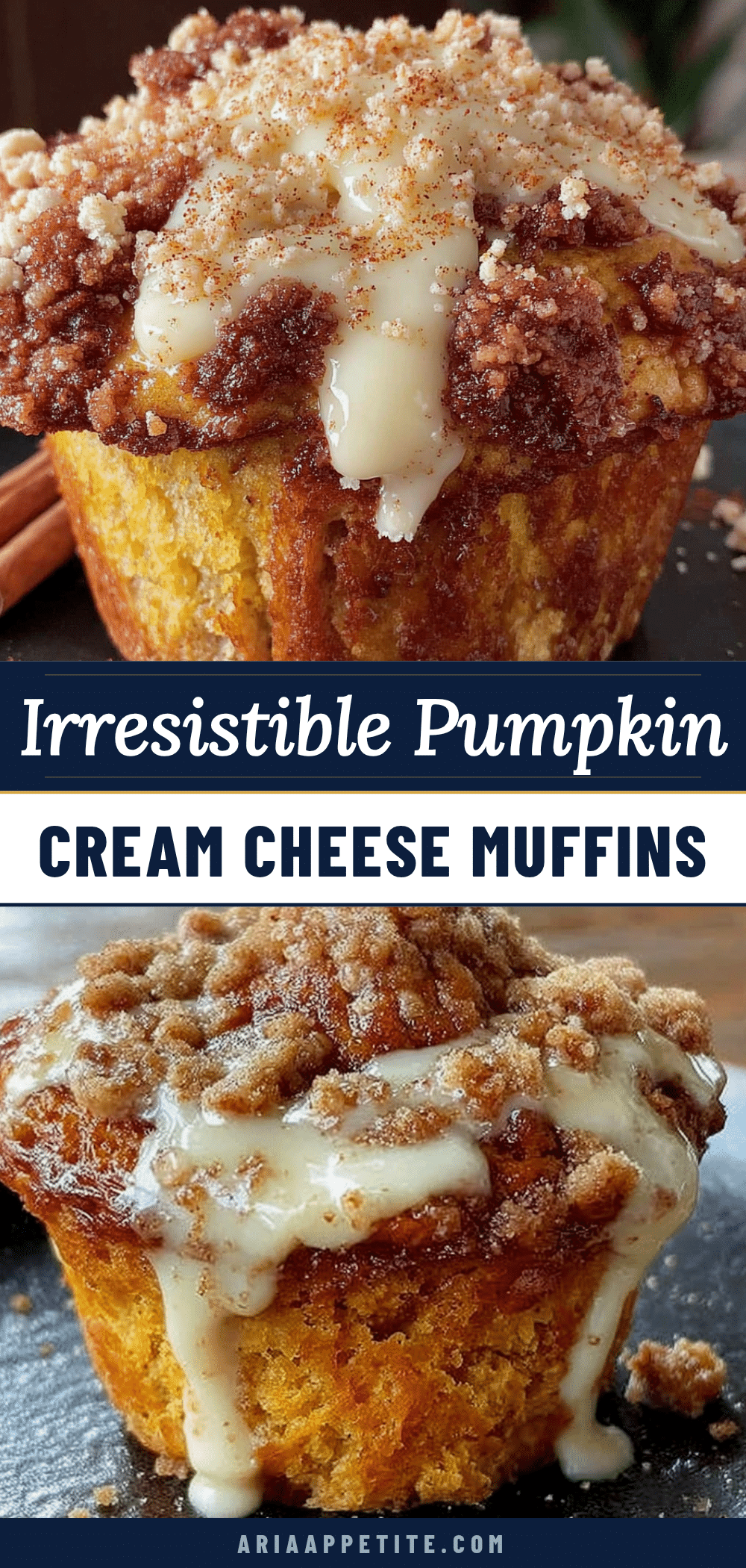 pumpkin cream cheese muffins recipe