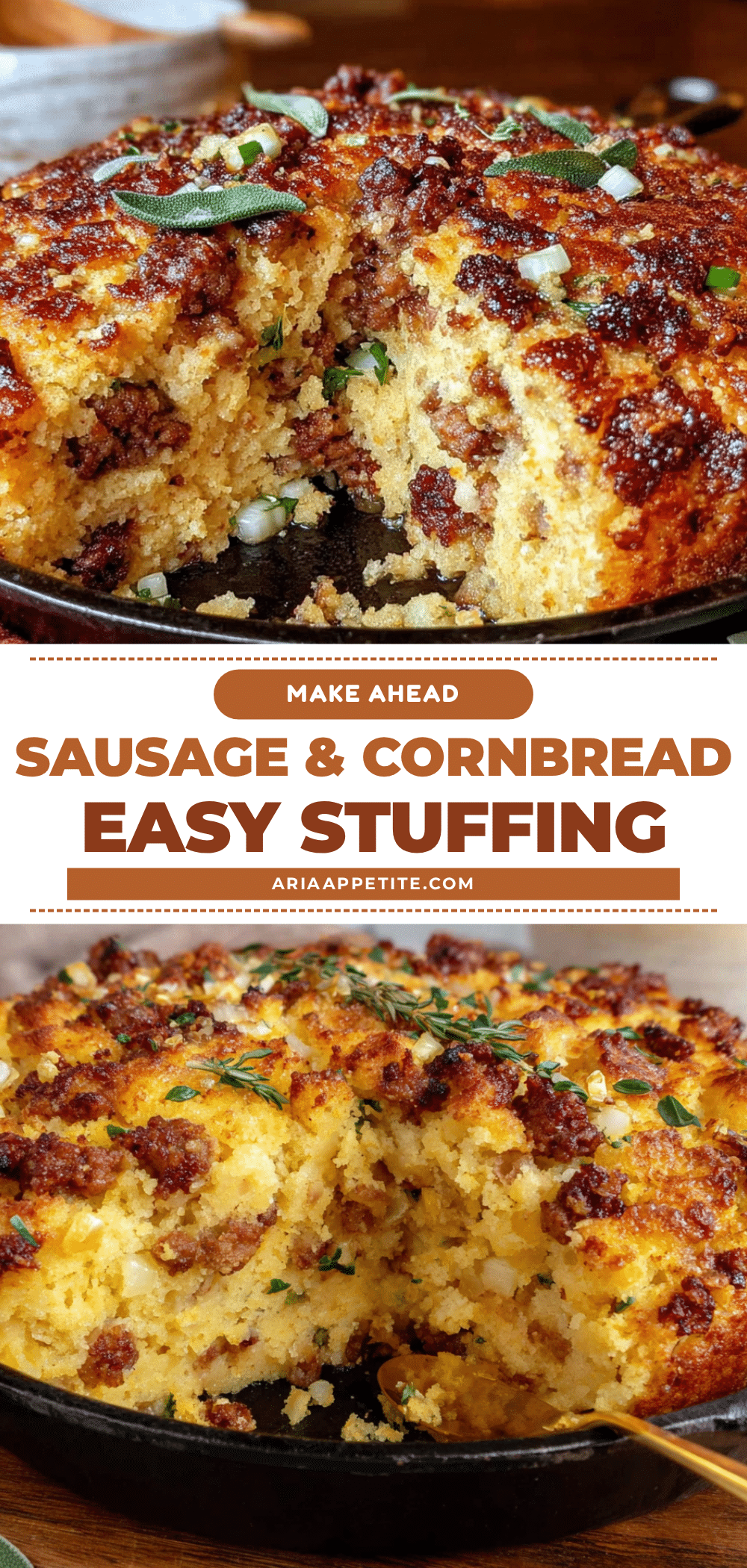 sausage and cornbread stuffing recipe