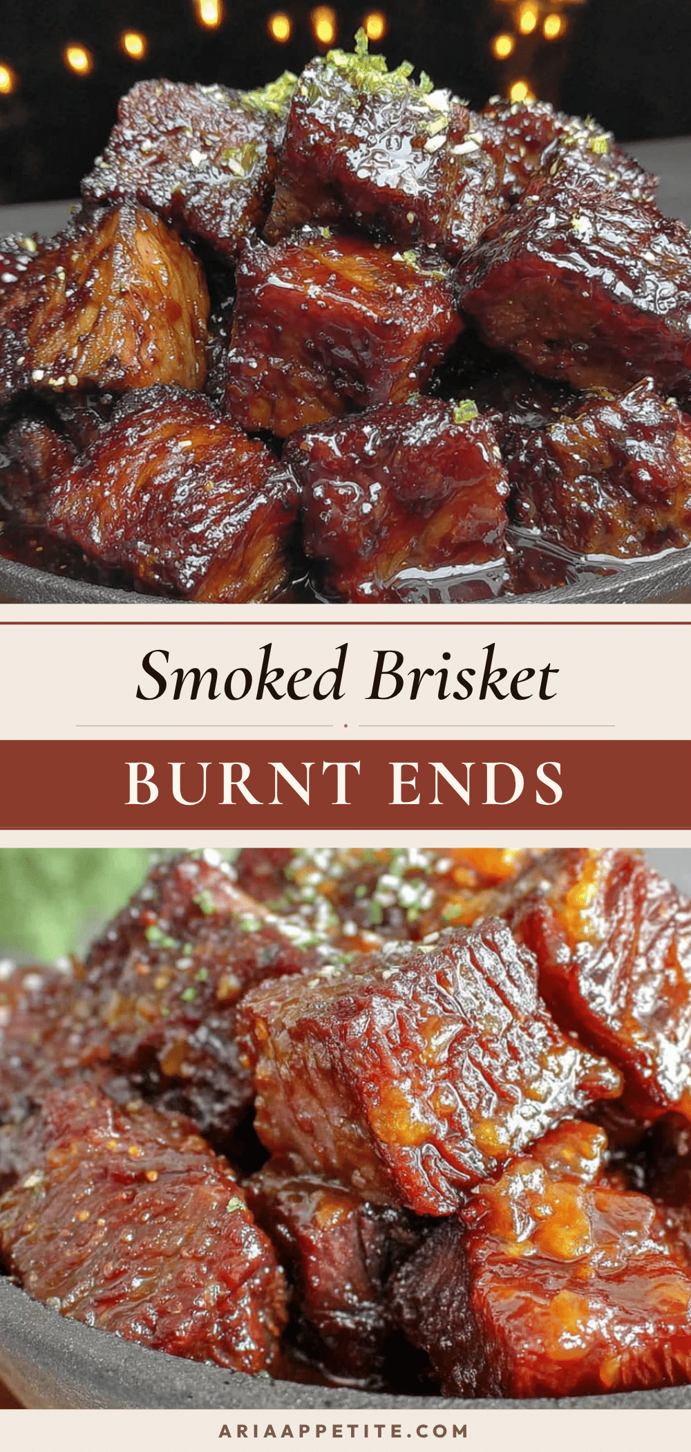 smoked brisket burnt ends recipe