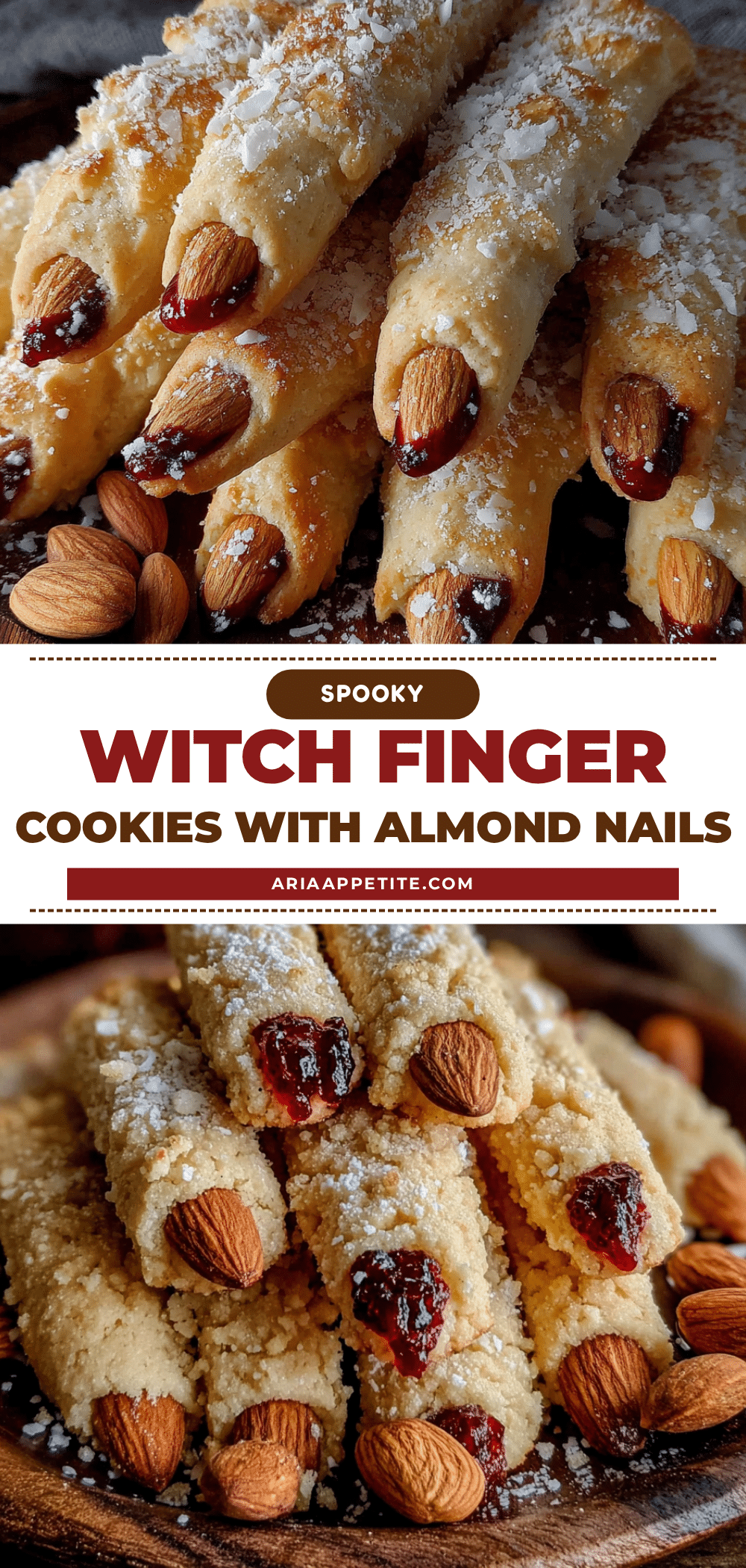 witch finger cookies recipe