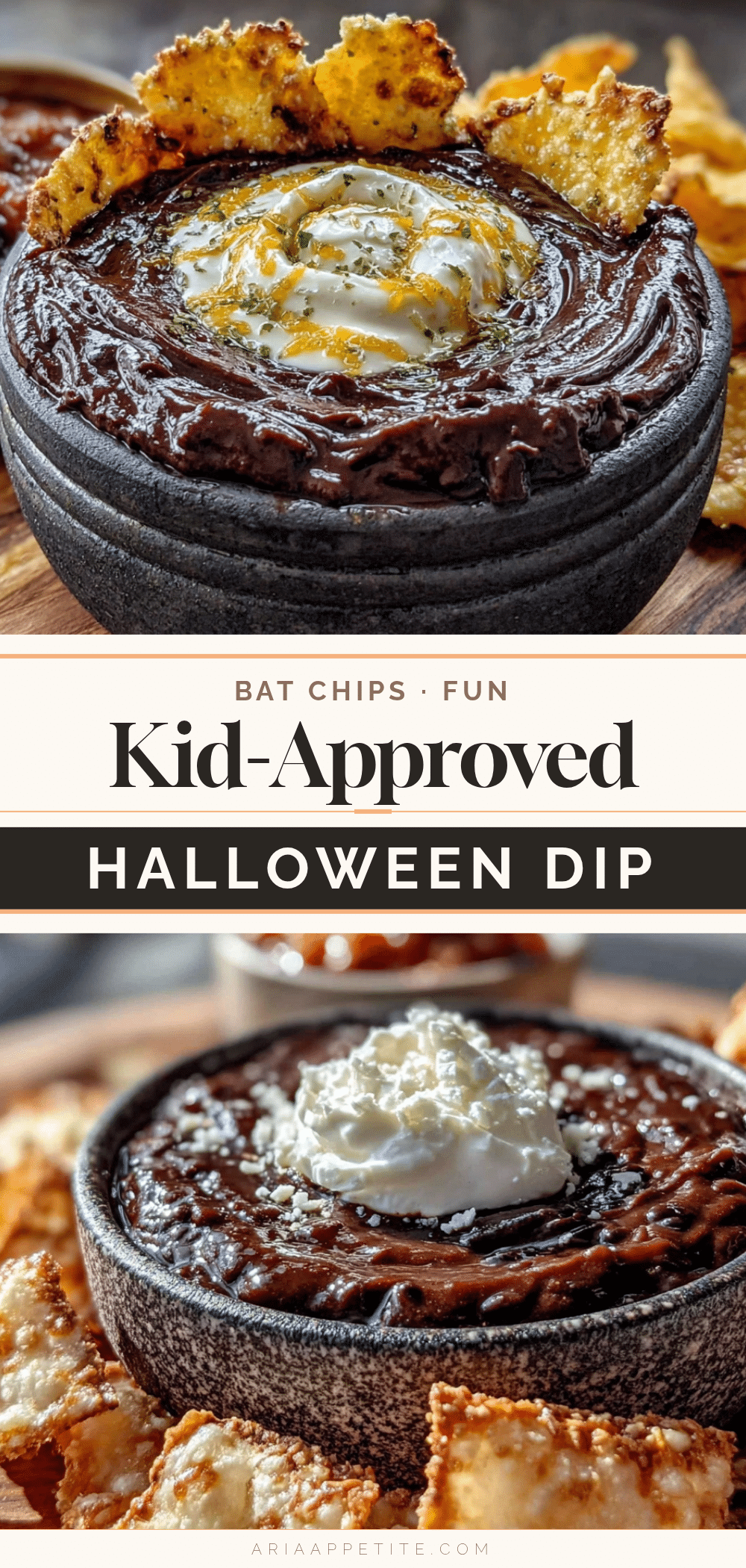 black bean halloween dip recipe