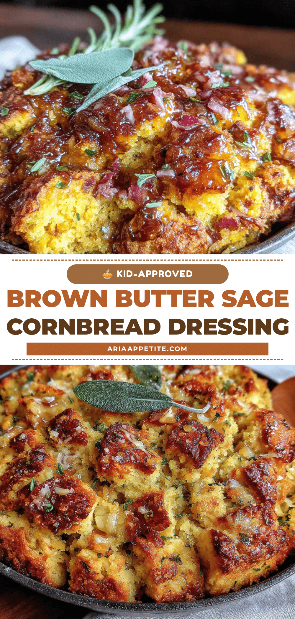 brown butter sage cornbread dressing recipe