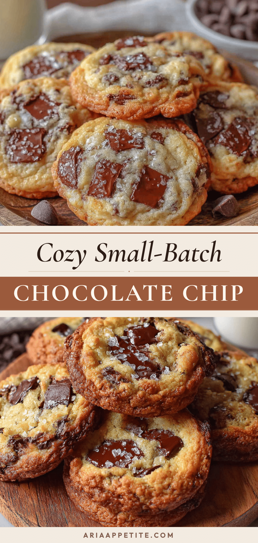 cozy small-batch chocolate chip cookies recipe