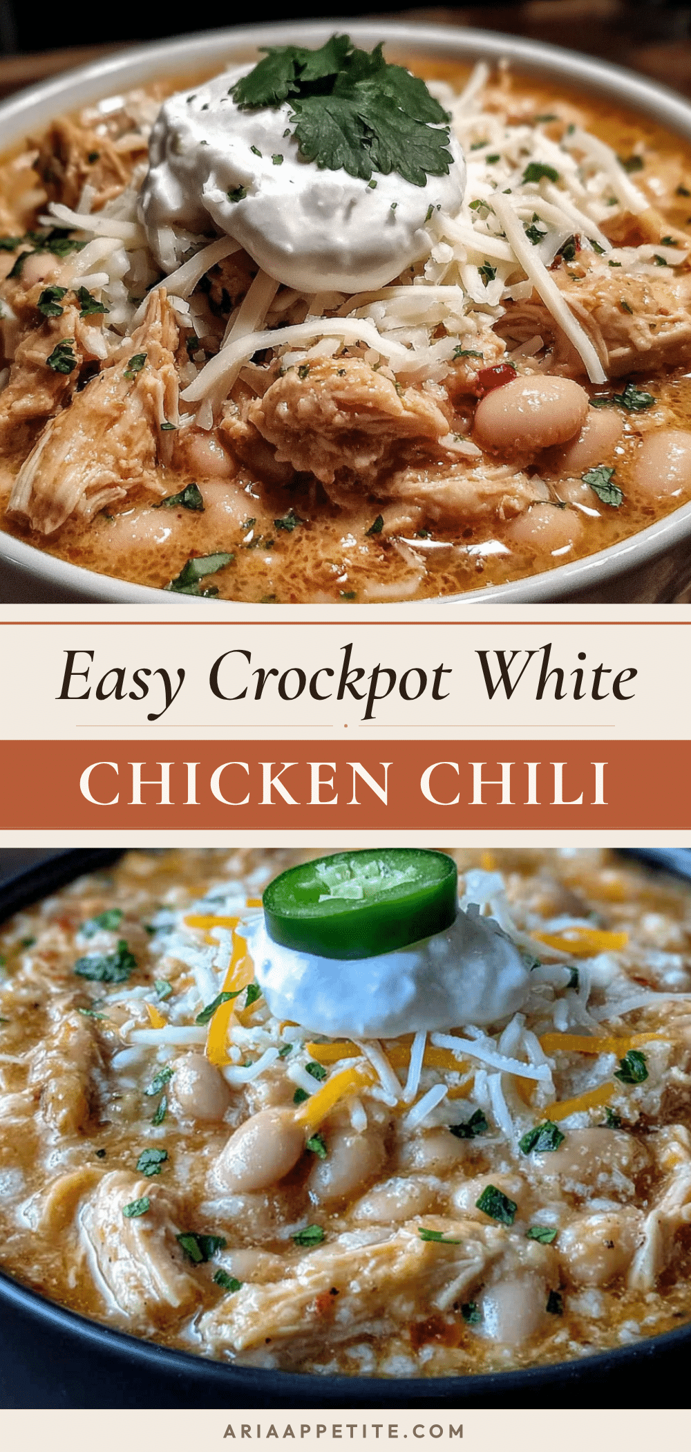 crockpot white chicken chili with cream cheese recipe