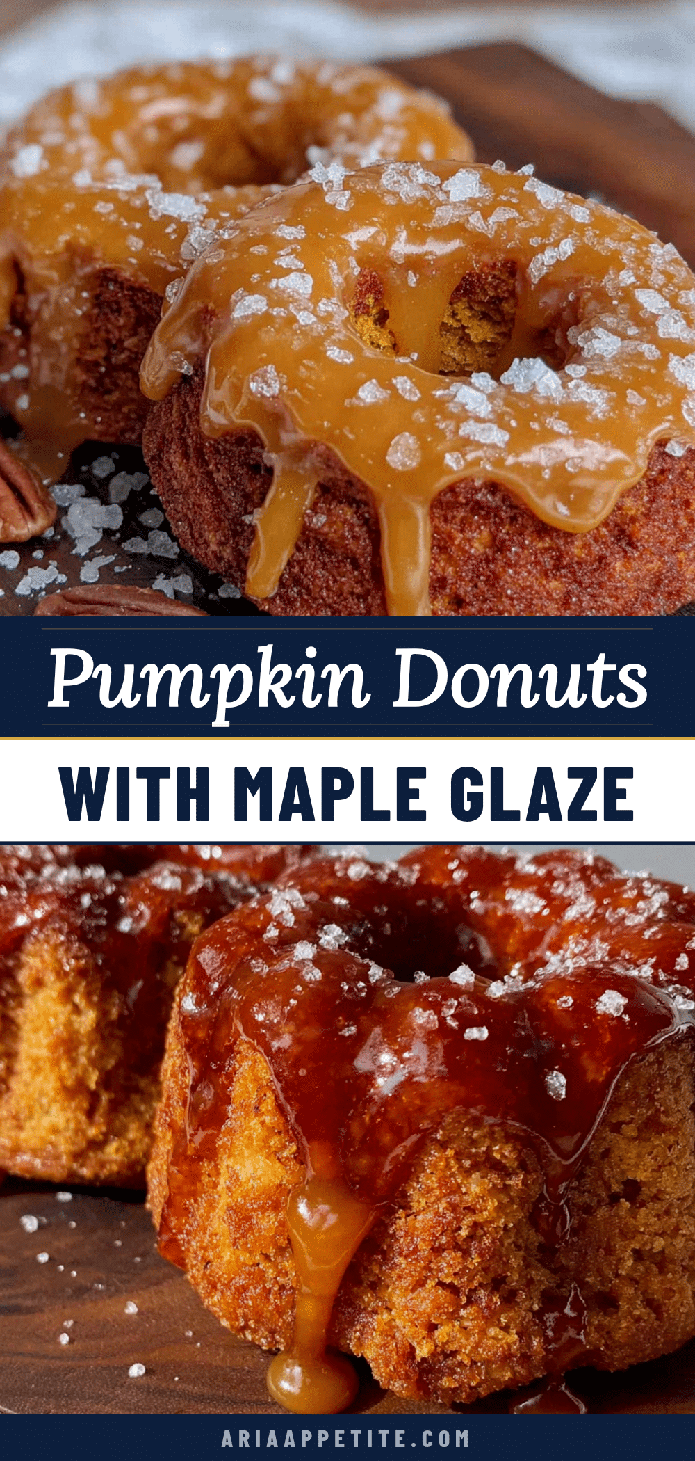 easy baked pumpkin donuts with maple glaze recipe