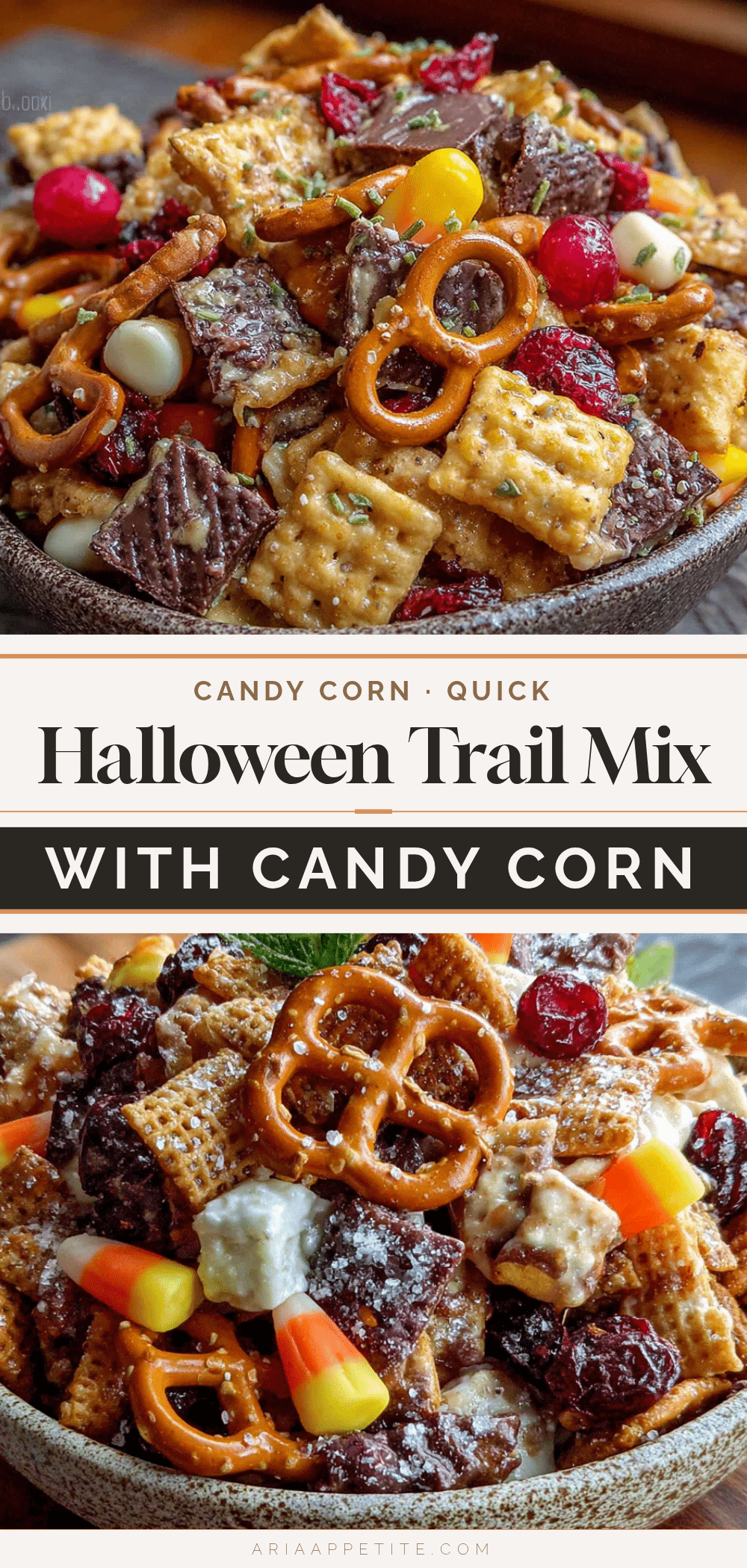 Halloween trail mix recipe