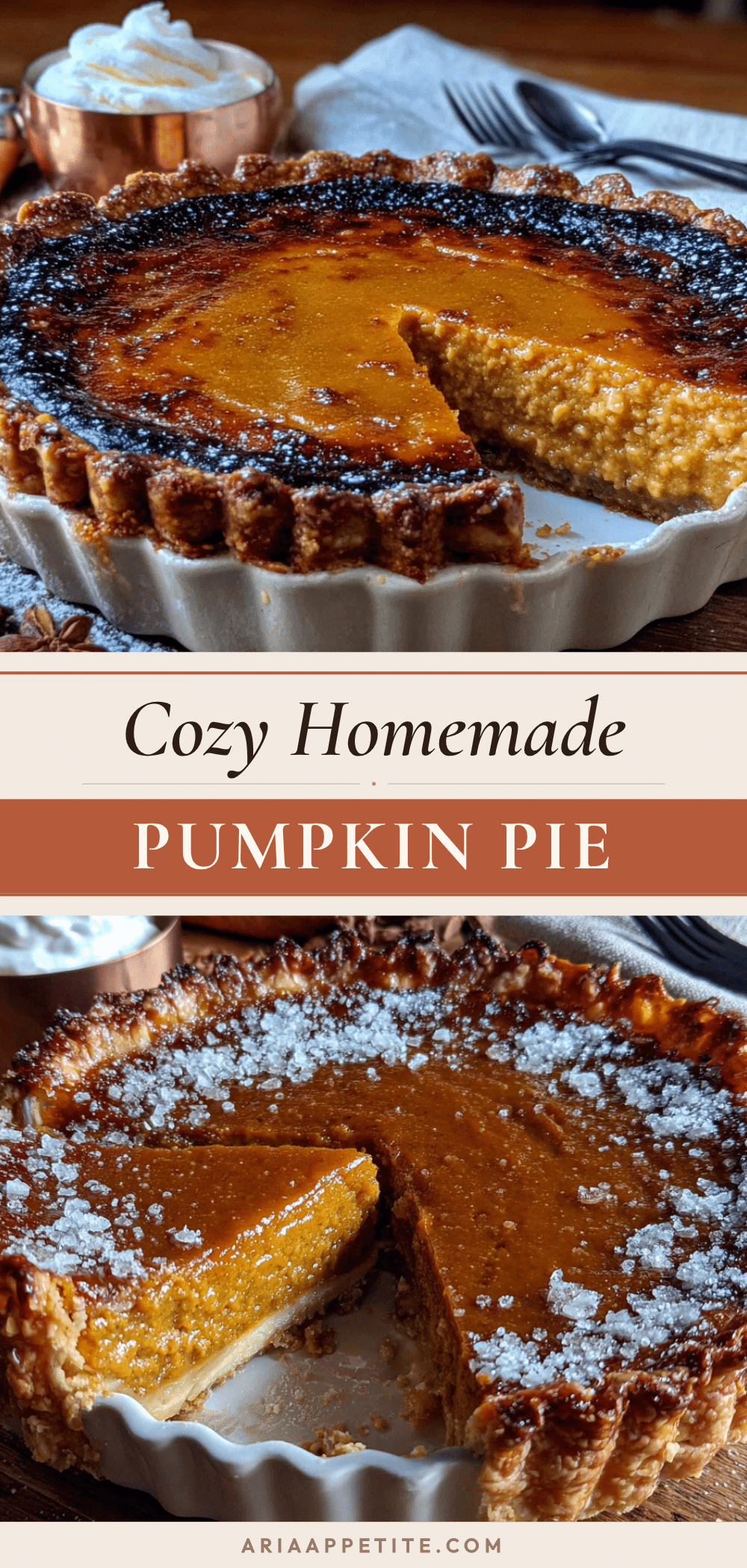 homemade pumpkin pie from scratch recipe