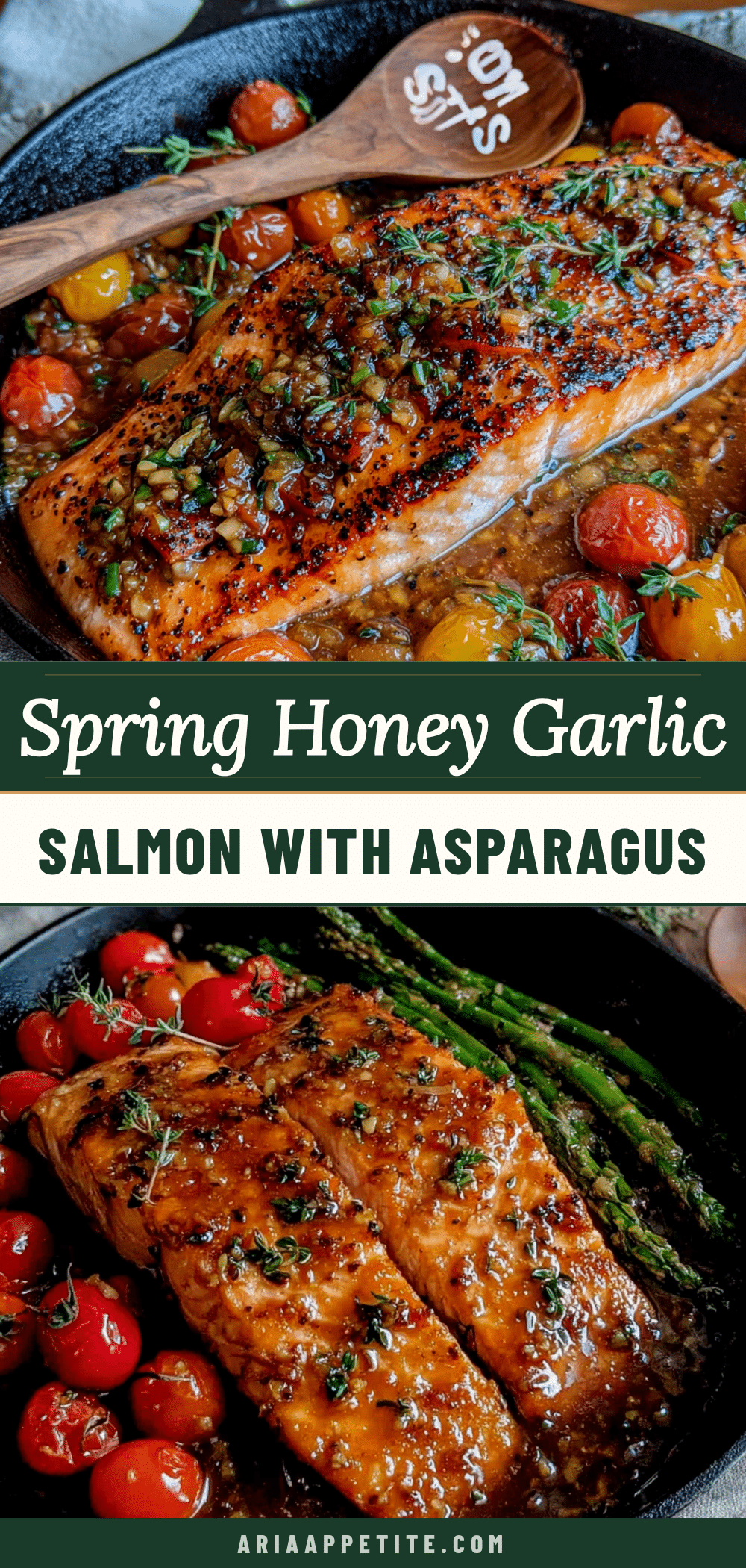 honey garlic salmon recipe