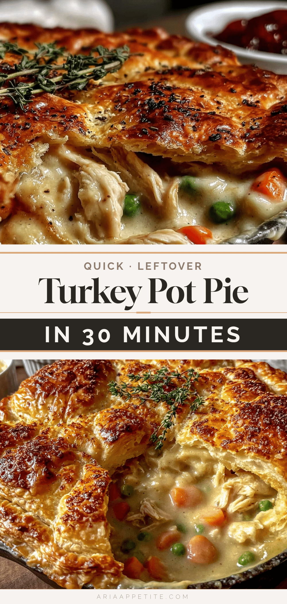 leftover turkey pot pie recipe