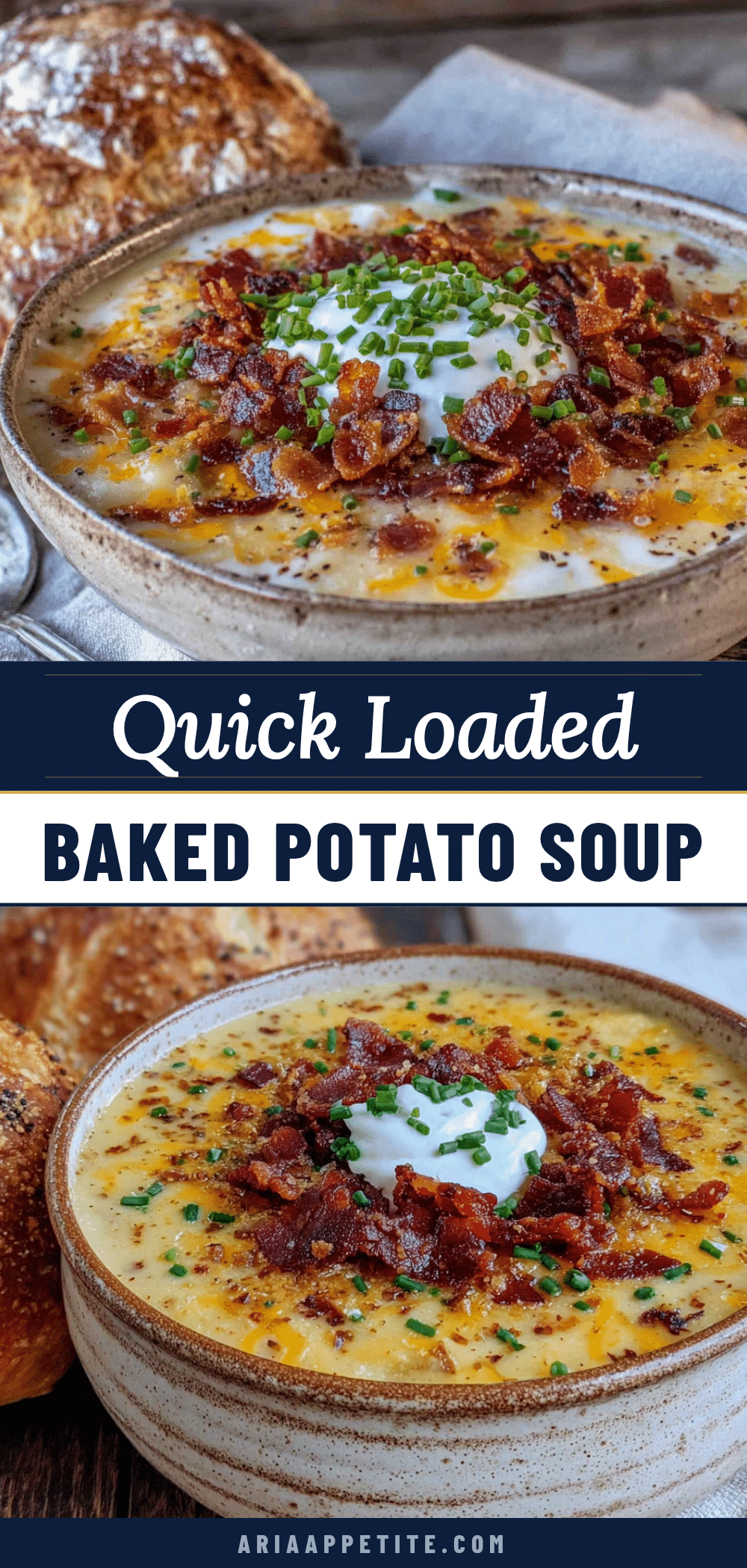 loaded baked potato soup recipe