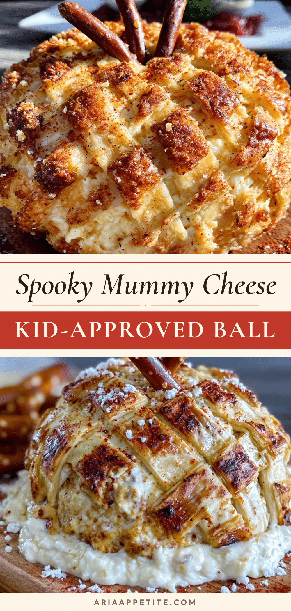 mummy cheese ball recipe