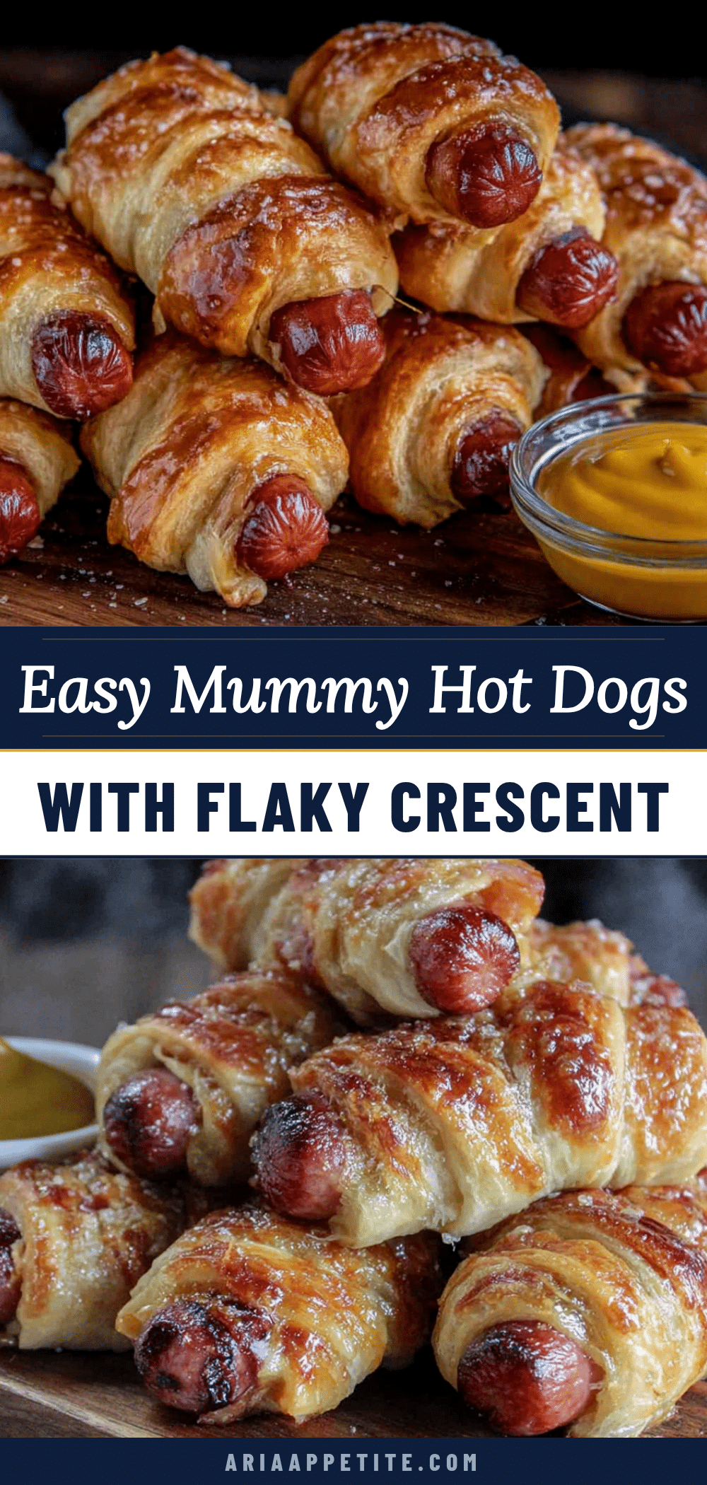Mummy Hot Dogs recipe