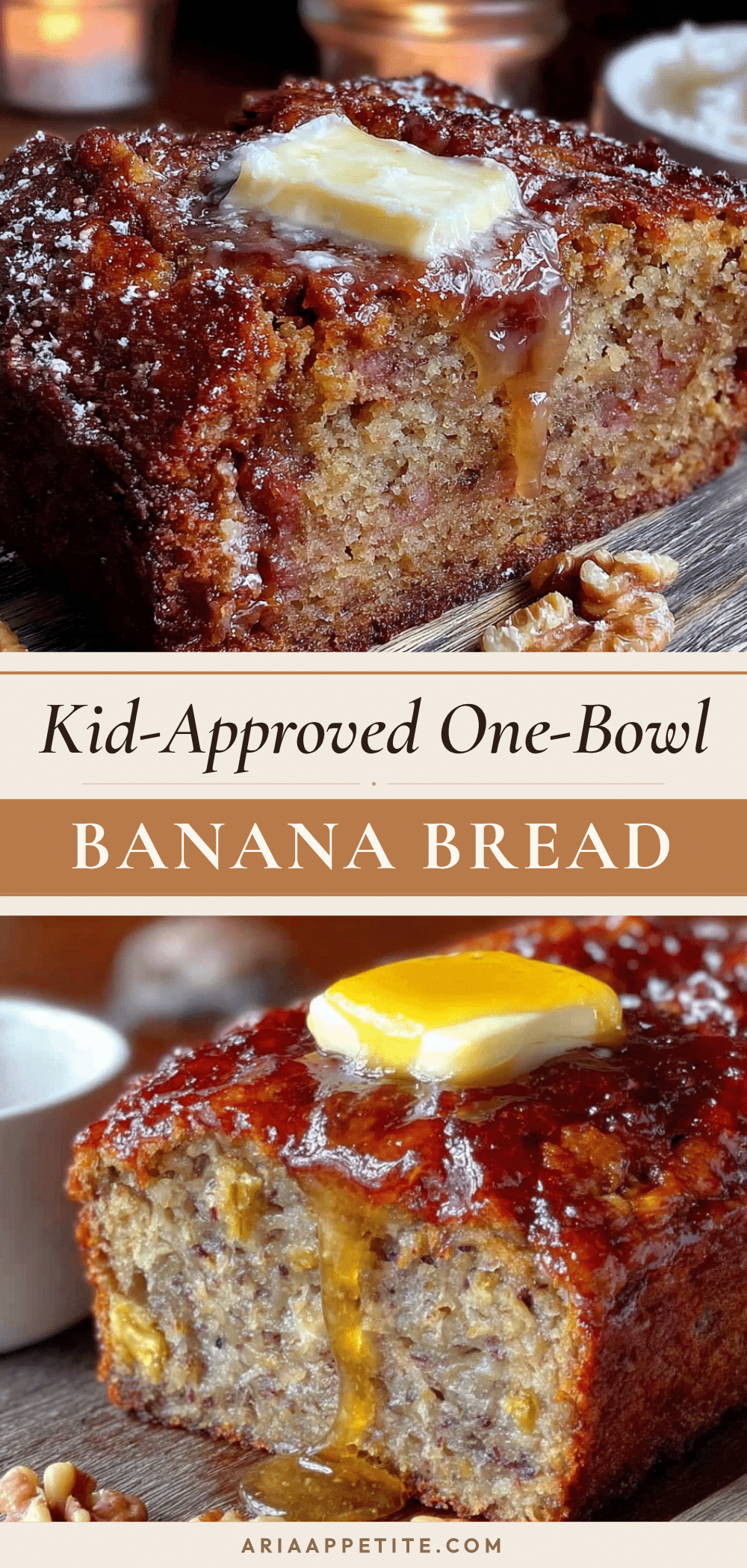 one-bowl banana bread with browned butter recipe