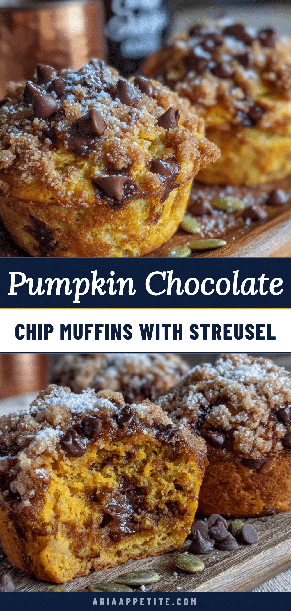 pumpkin chocolate chip muffins recipe