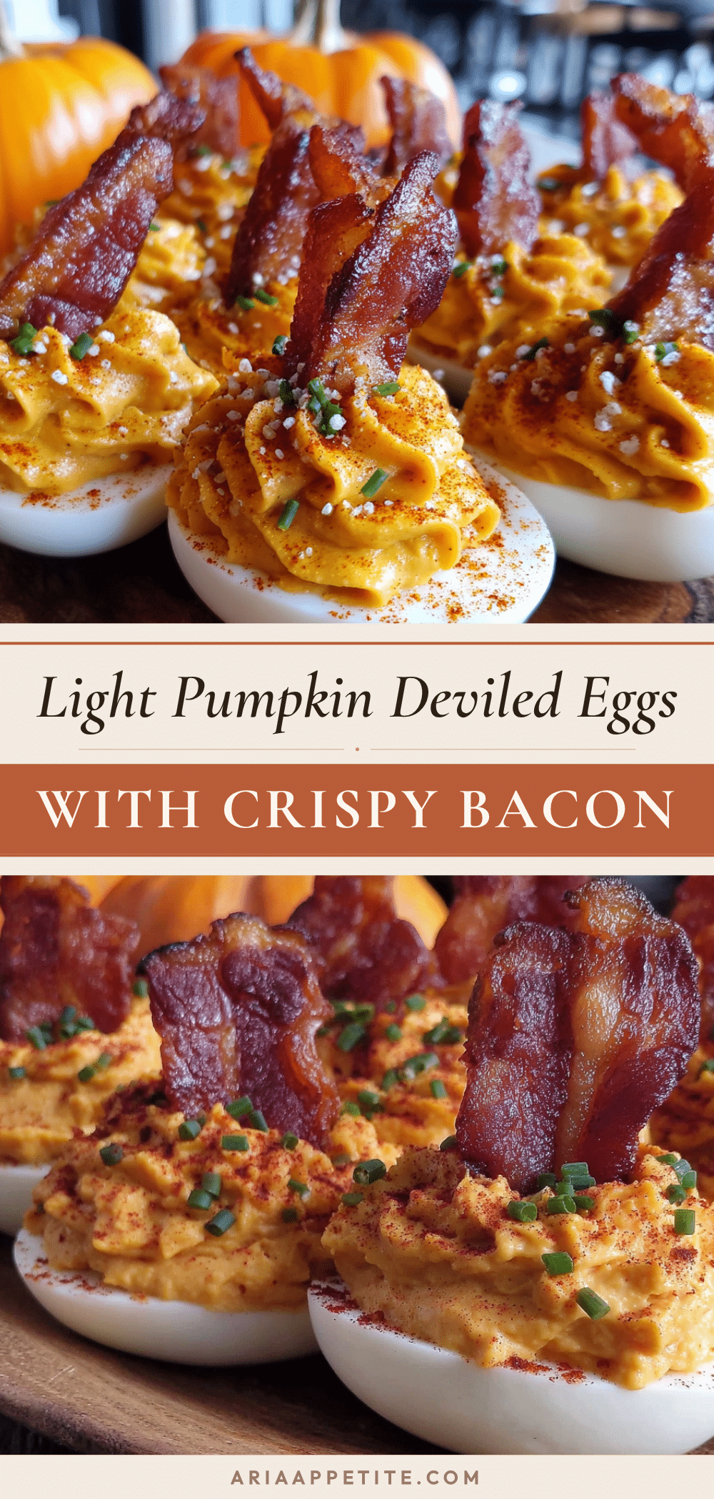 pumpkin deviled eggs recipe