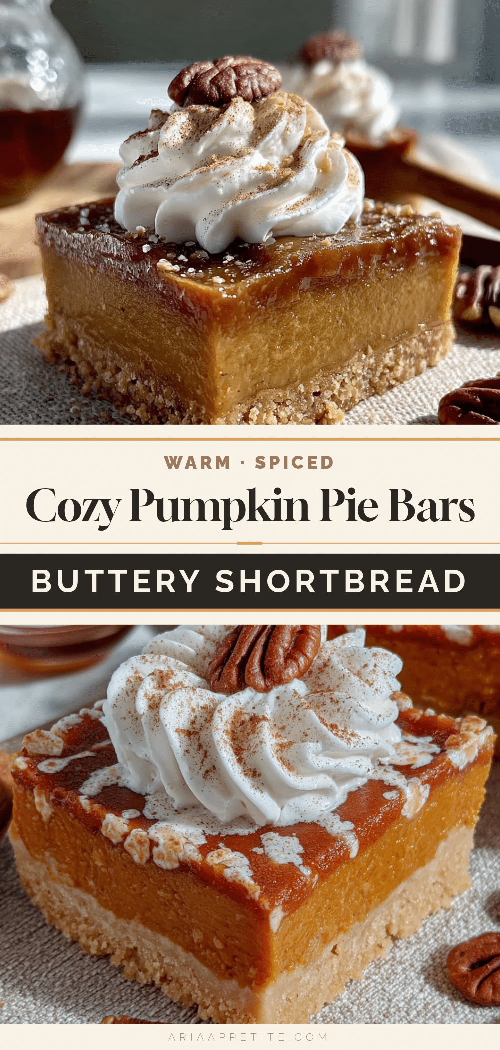pumpkin pie bars recipe
