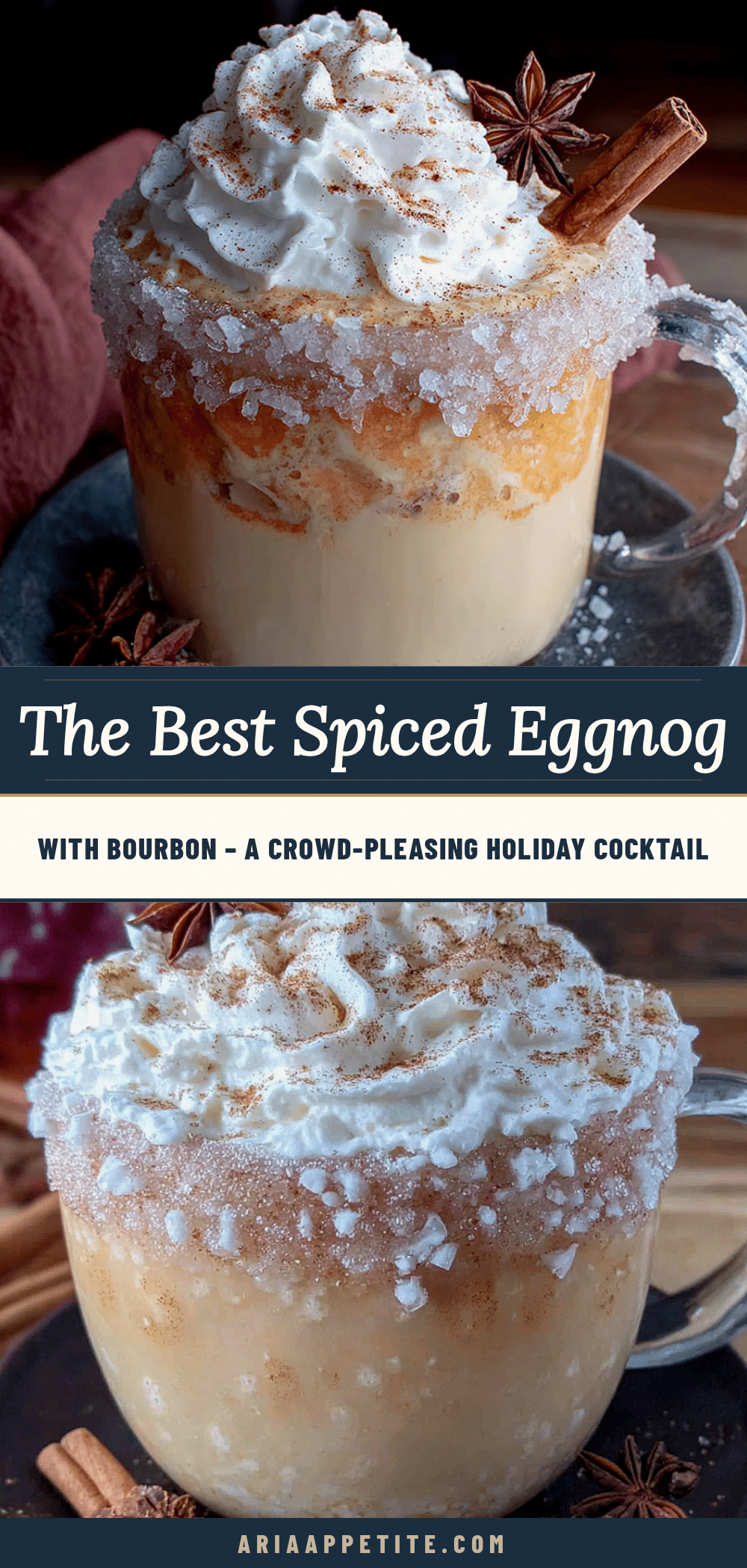 spiced eggnog with bourbon recipe
