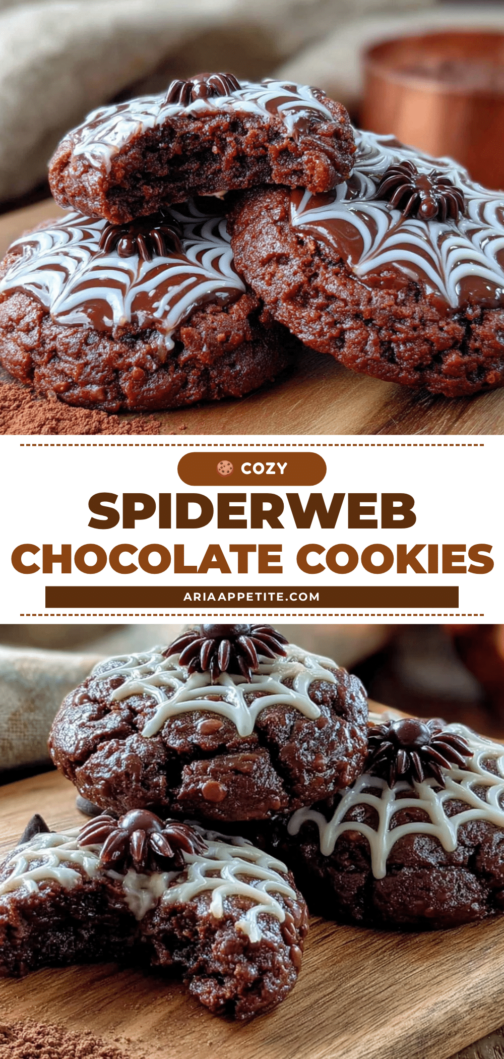 spiderweb chocolate spider cookies recipe