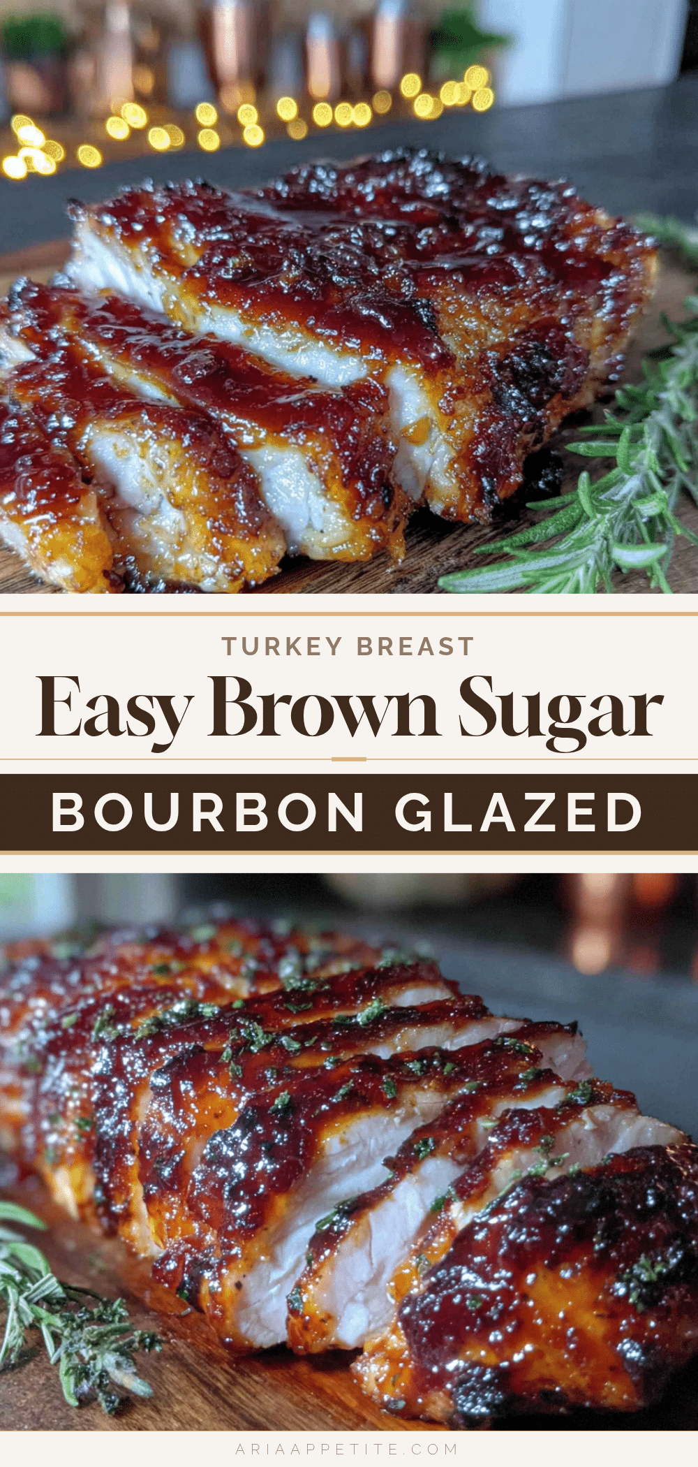 brown sugar bourbon glazed turkey breast recipe