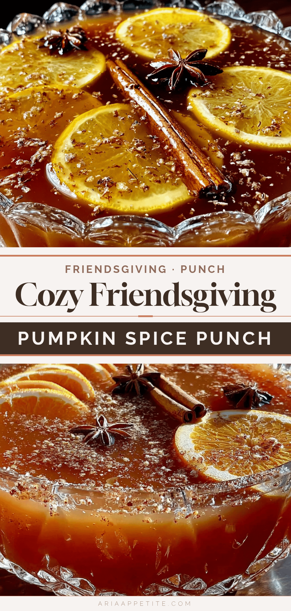 Cozy Friendsgiving Pumpkin Spice Punch recipe