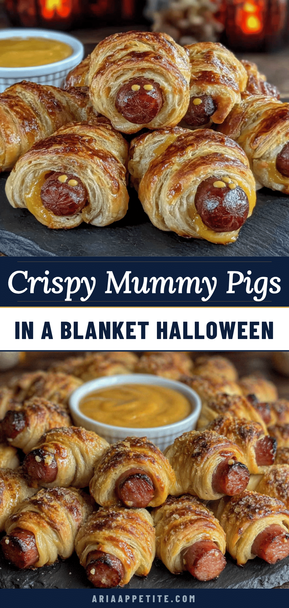 crispy mummy pigs in a blanket recipe