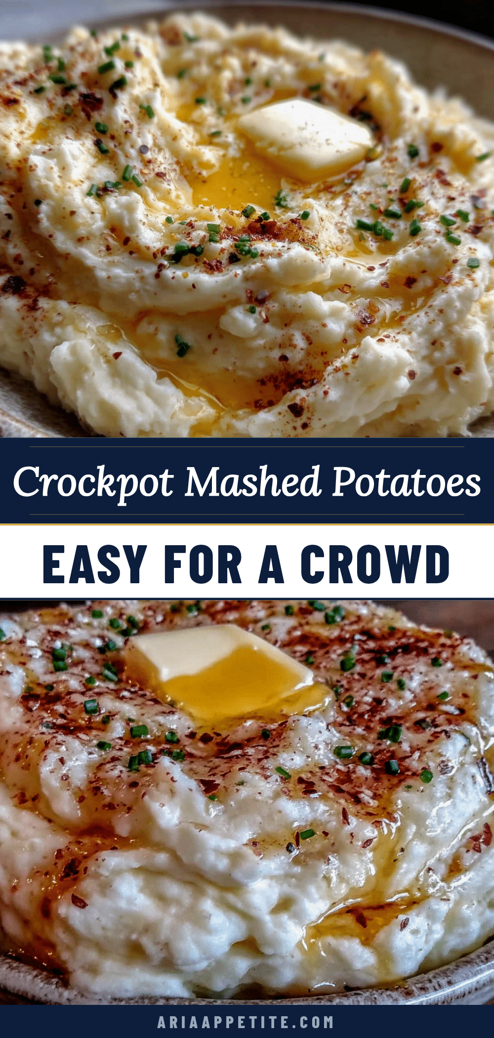 crockpot mashed potatoes for a crowd recipe