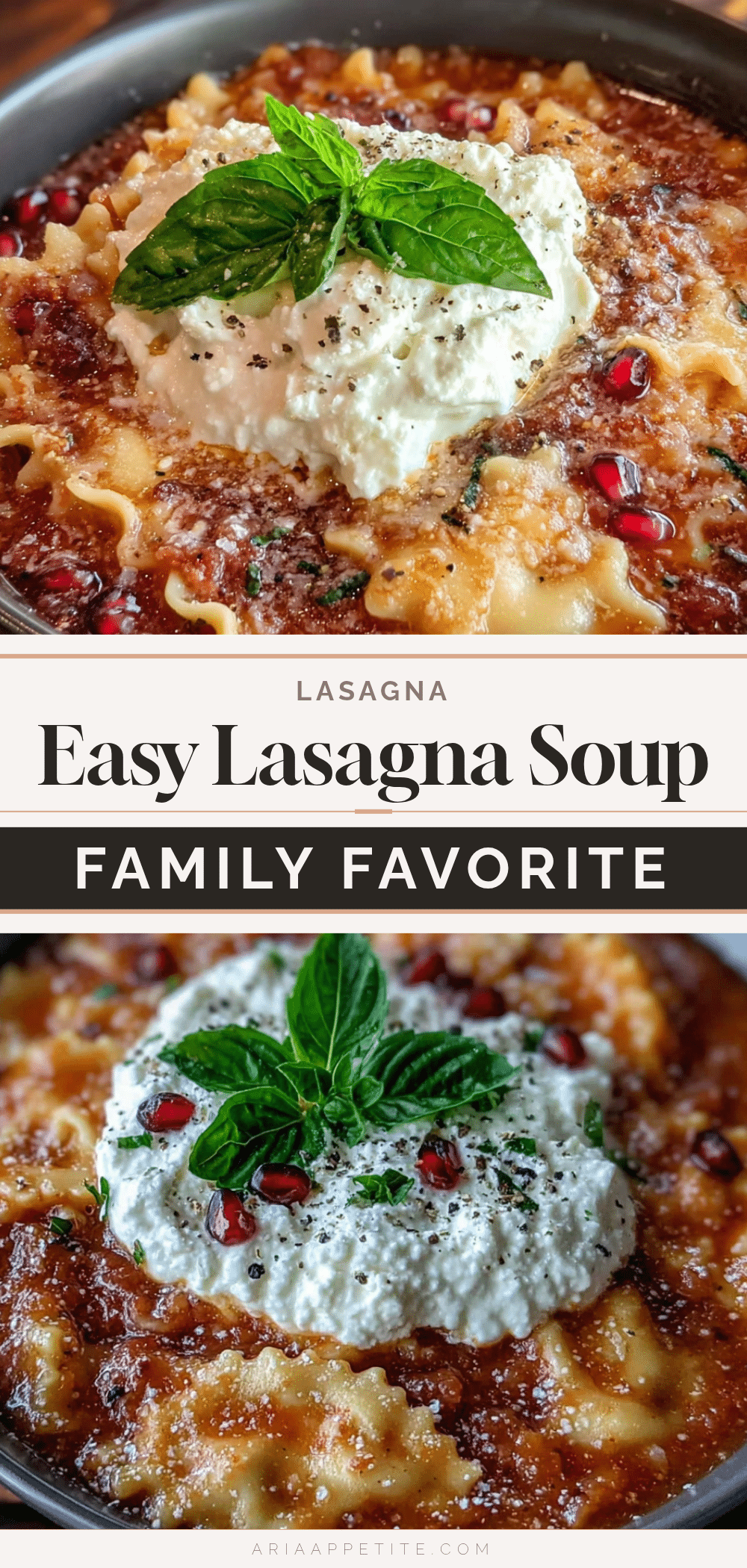 lasagna soup recipe