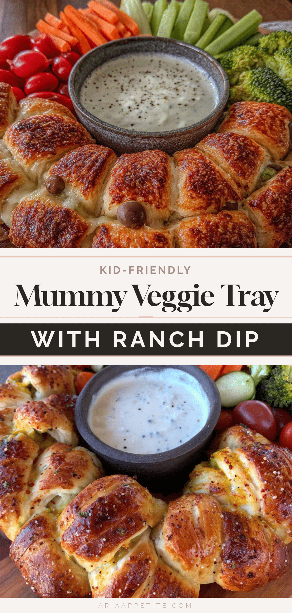 mummy veggie tray recipe