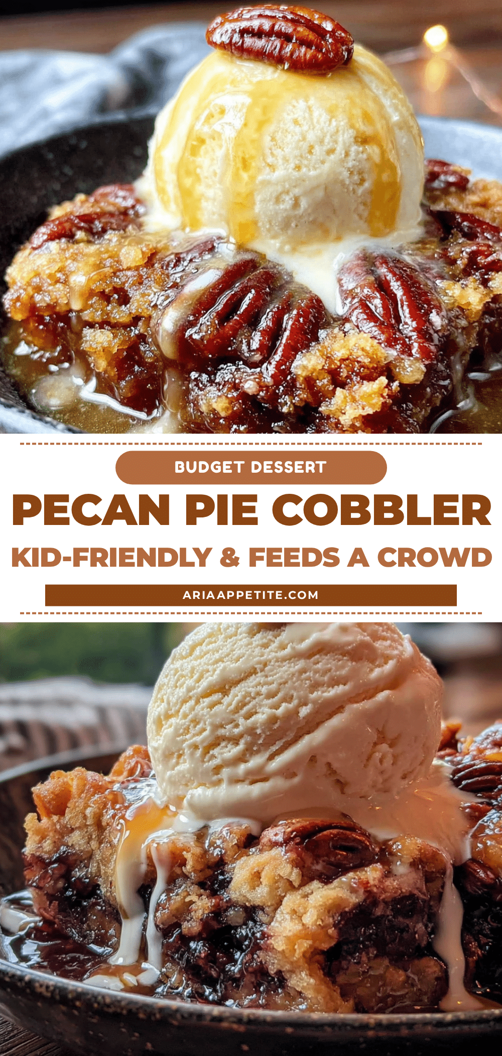 pecan pie cobbler recipe