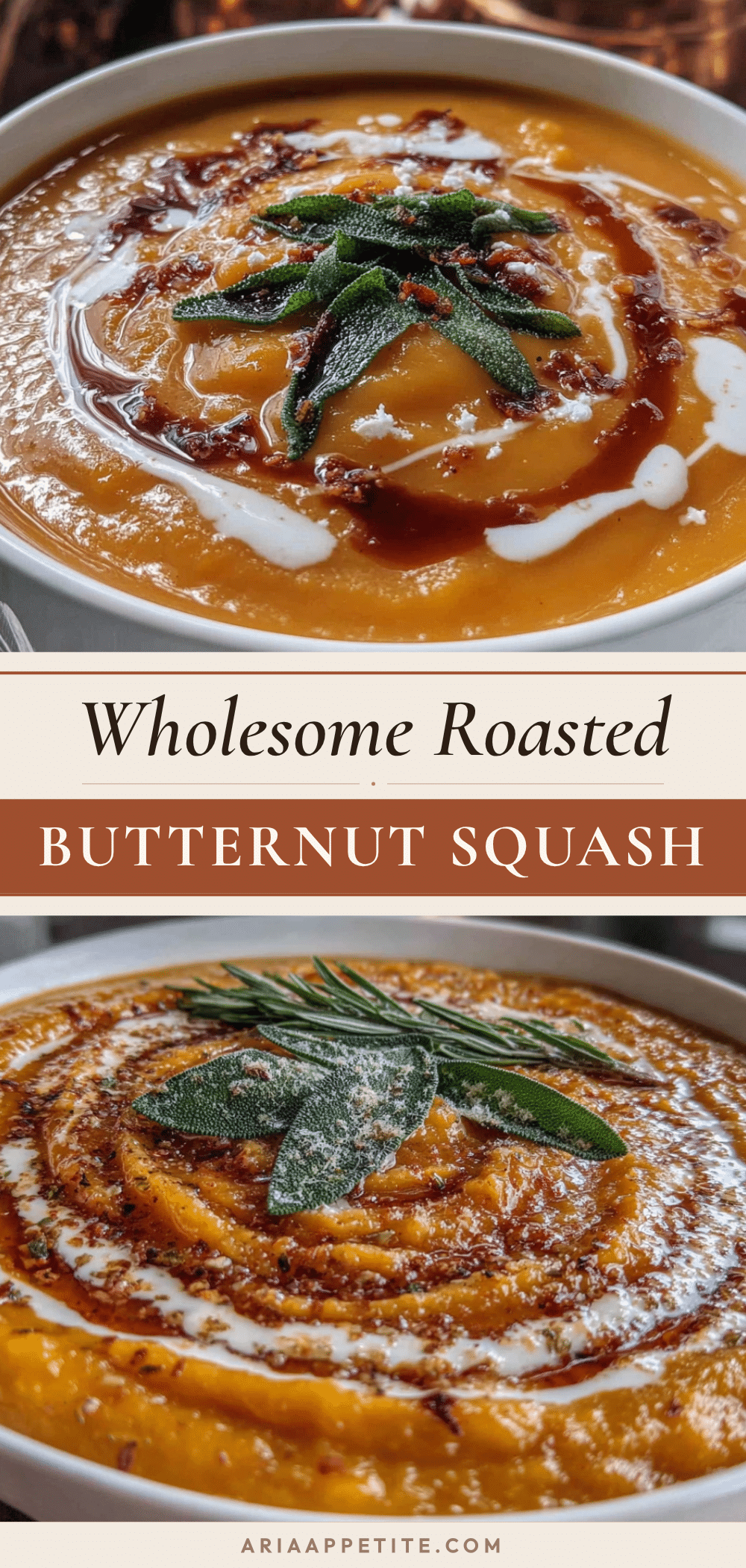 roasted butternut squash soup with brown butter recipe