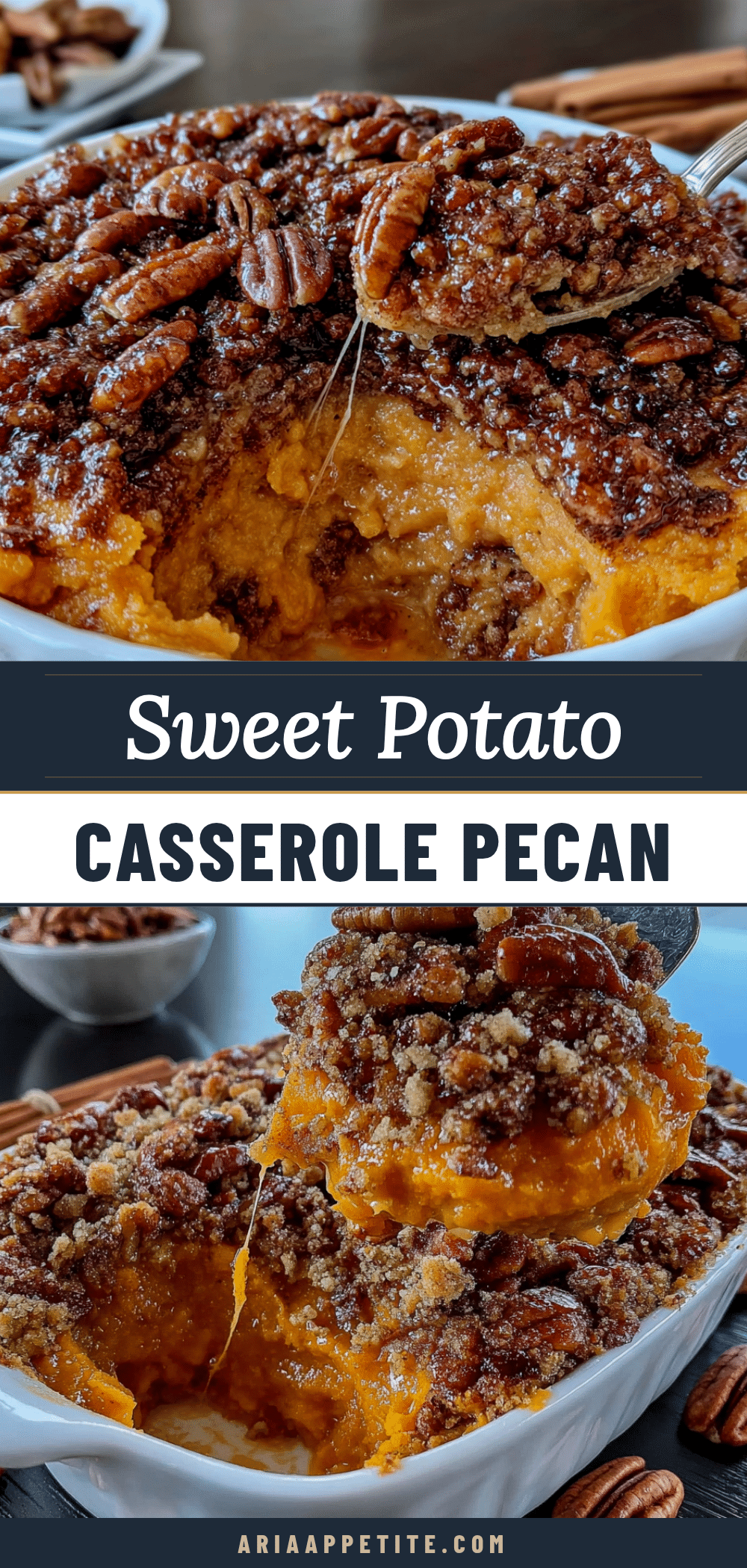 sweet potato casserole with pecan streusel recipe